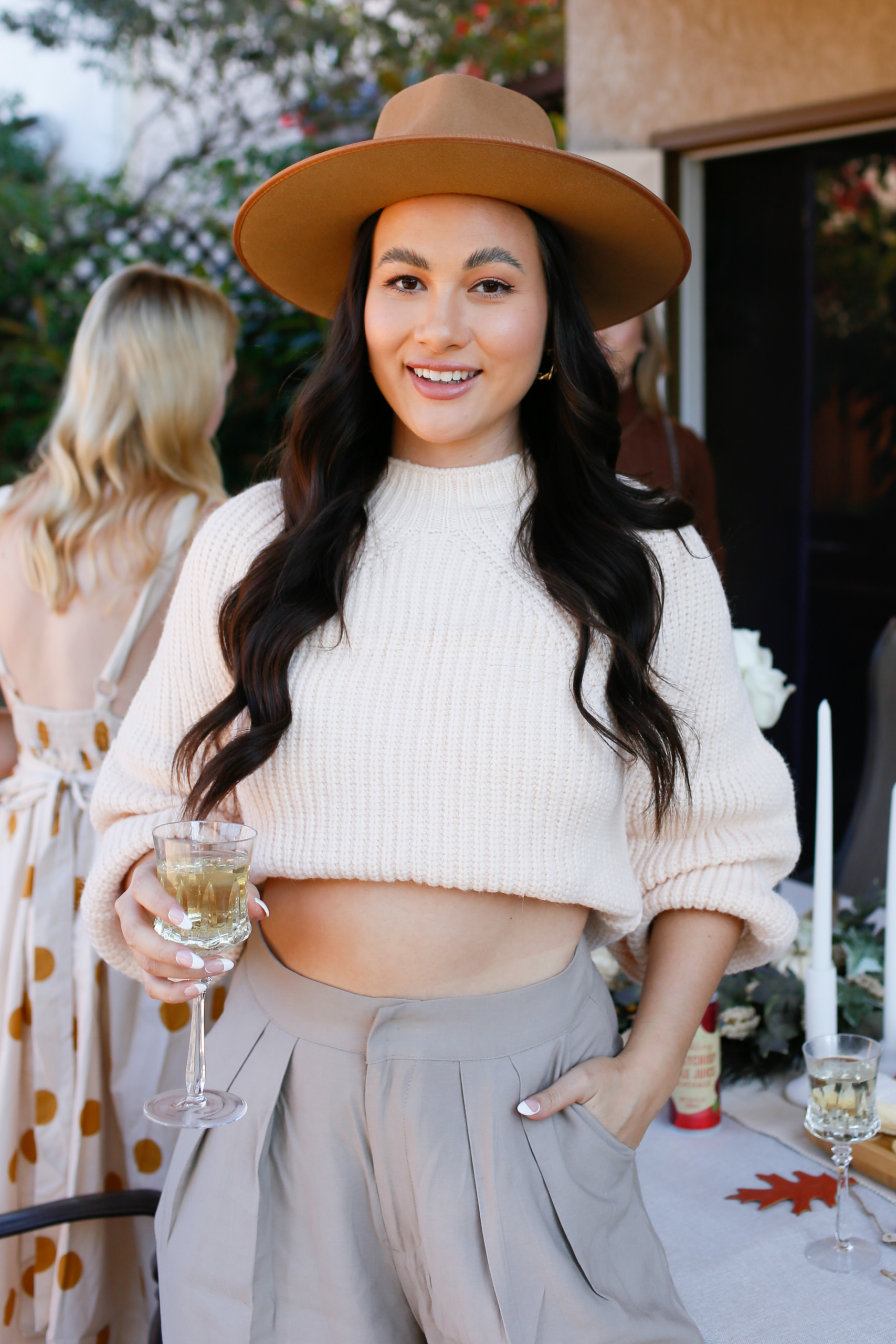 London Knit Sweater - Beige - Image 10