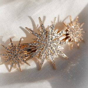 Adella Hair Clip - Gold