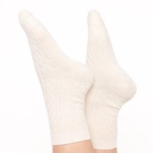 Airies Socks - Cream