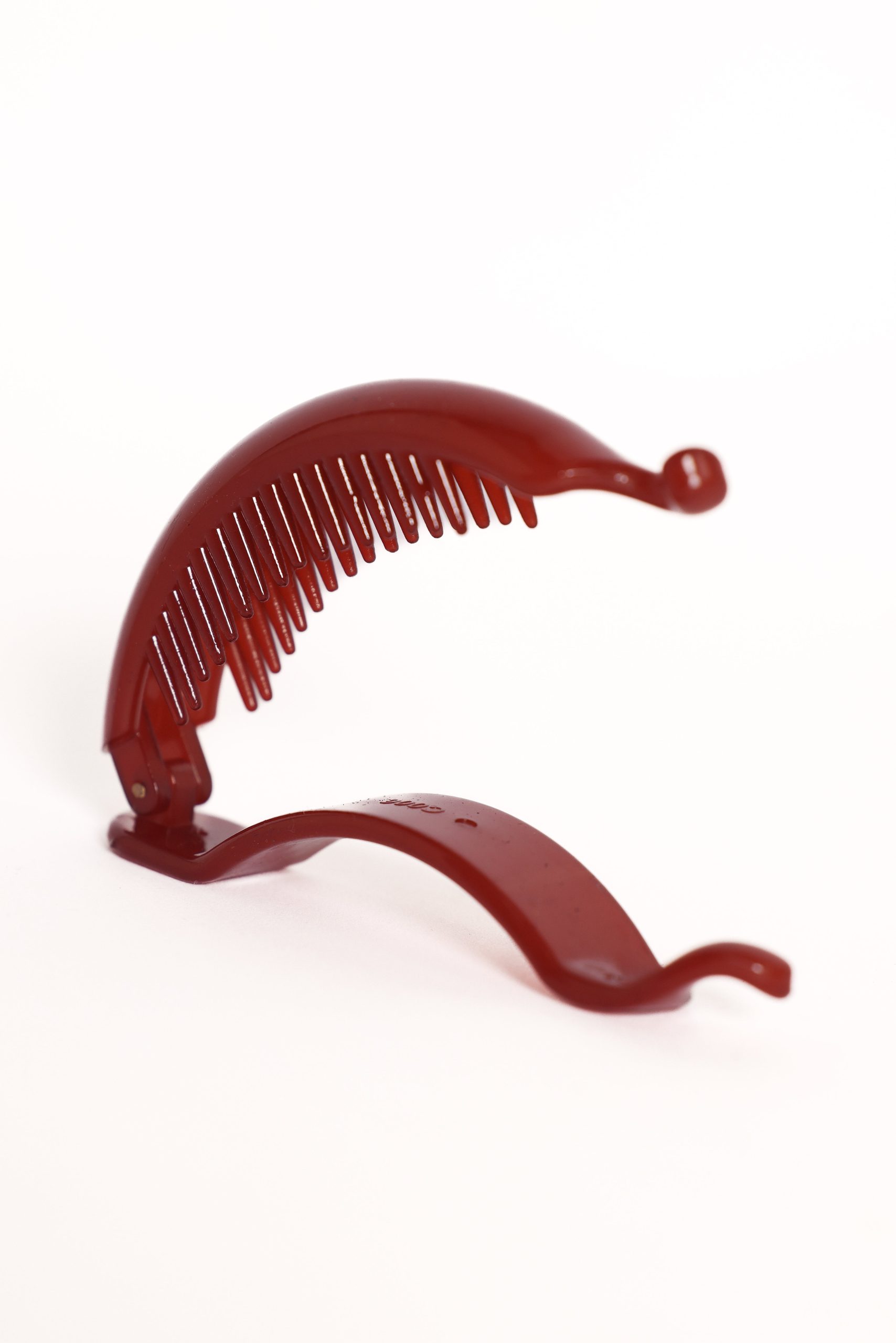 Alegra Hair Clip - Brown - Image 2