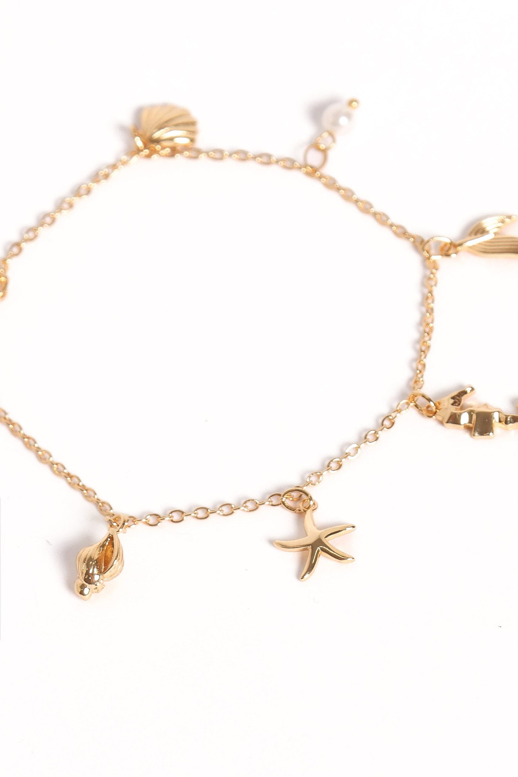 Alex Charm Bracelet - Gold - Image 2