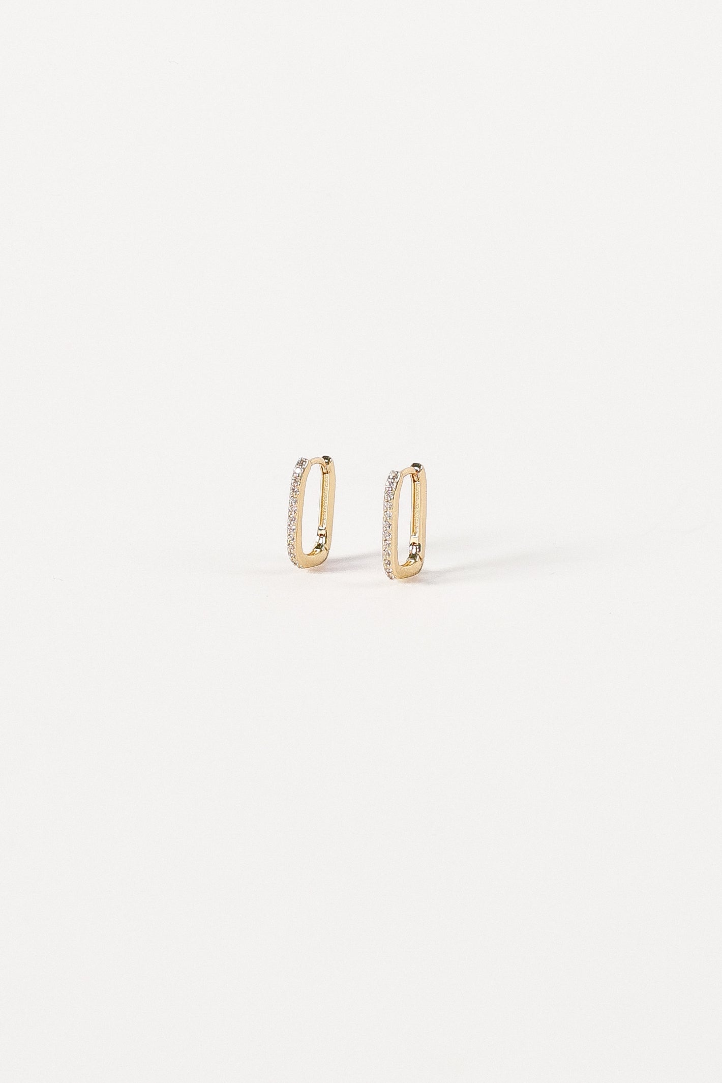 Anisa Hoop Earrings - Gold - Image 2