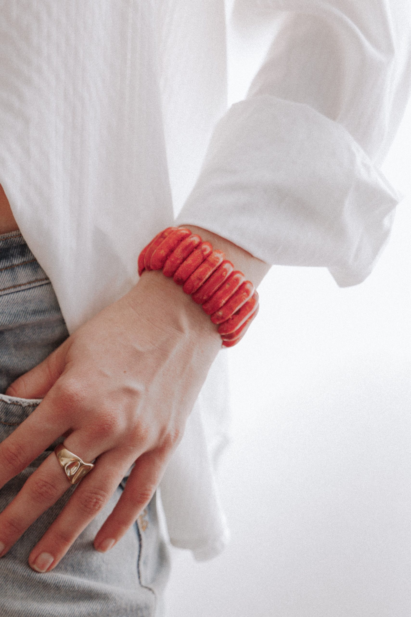 Anya Bracelet - Red - Image 4