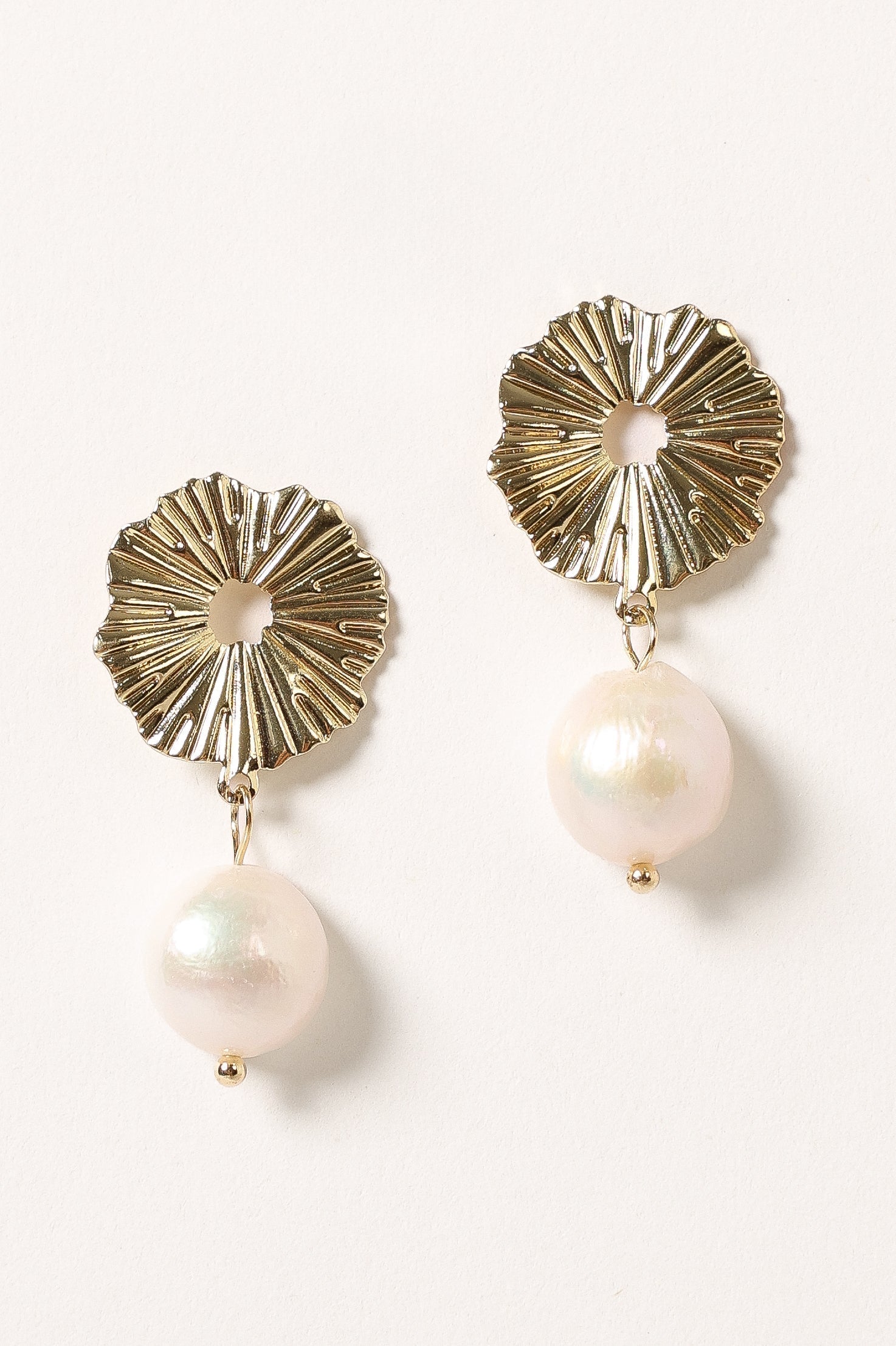 Arabella Earrings - Gold - Image 2