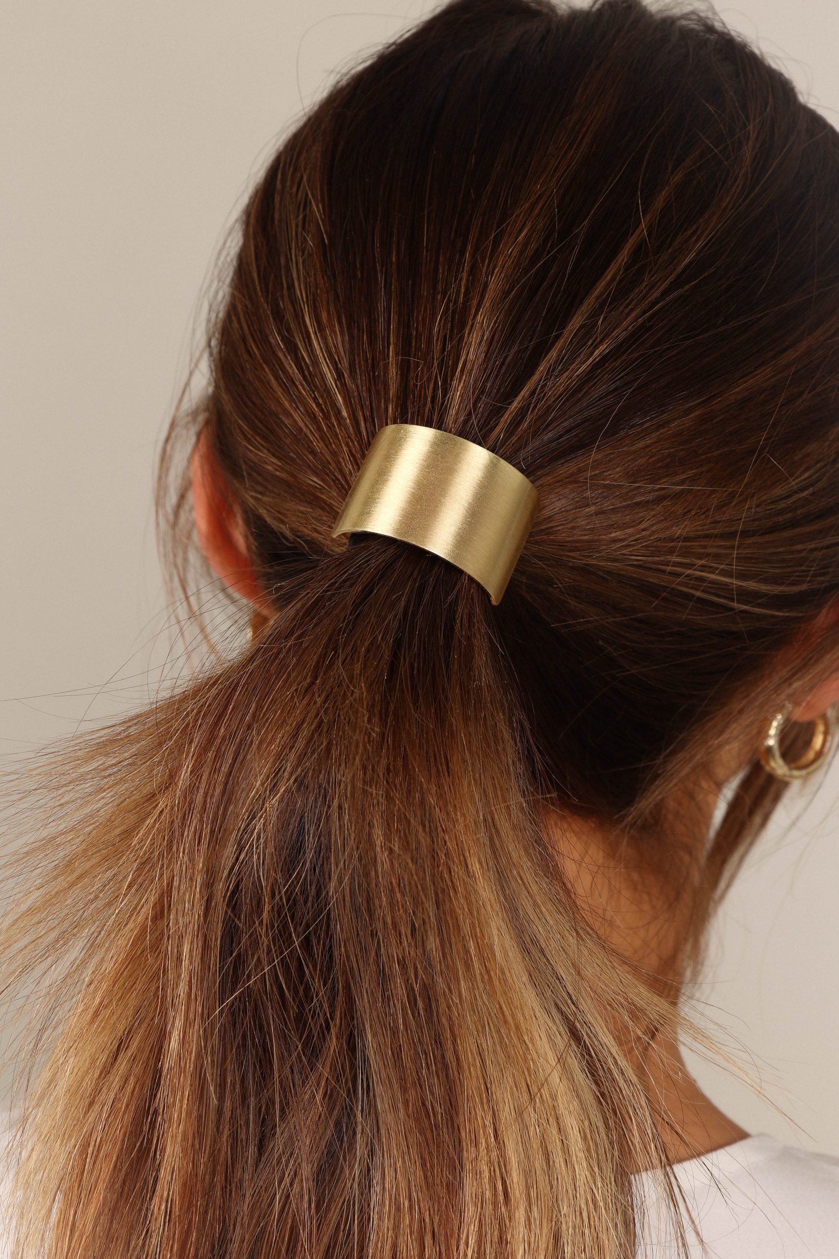 Aria Hair Cuff - Gold - Image 2