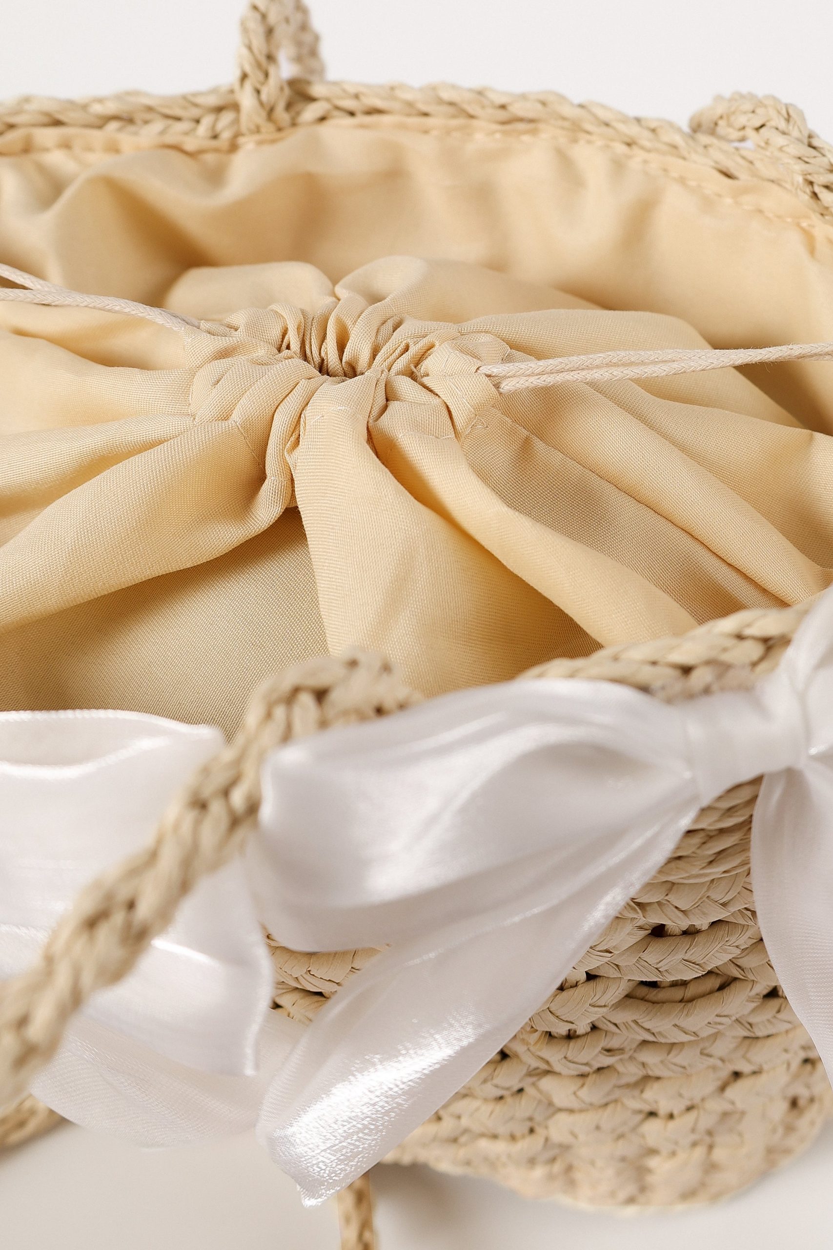 Ashy Bow Bag - Neutral - Image 2