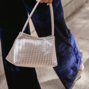 Augustine Handbag - Silver