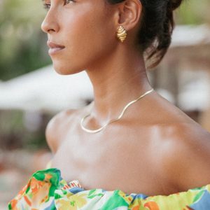Bermuda Earrings - Gold