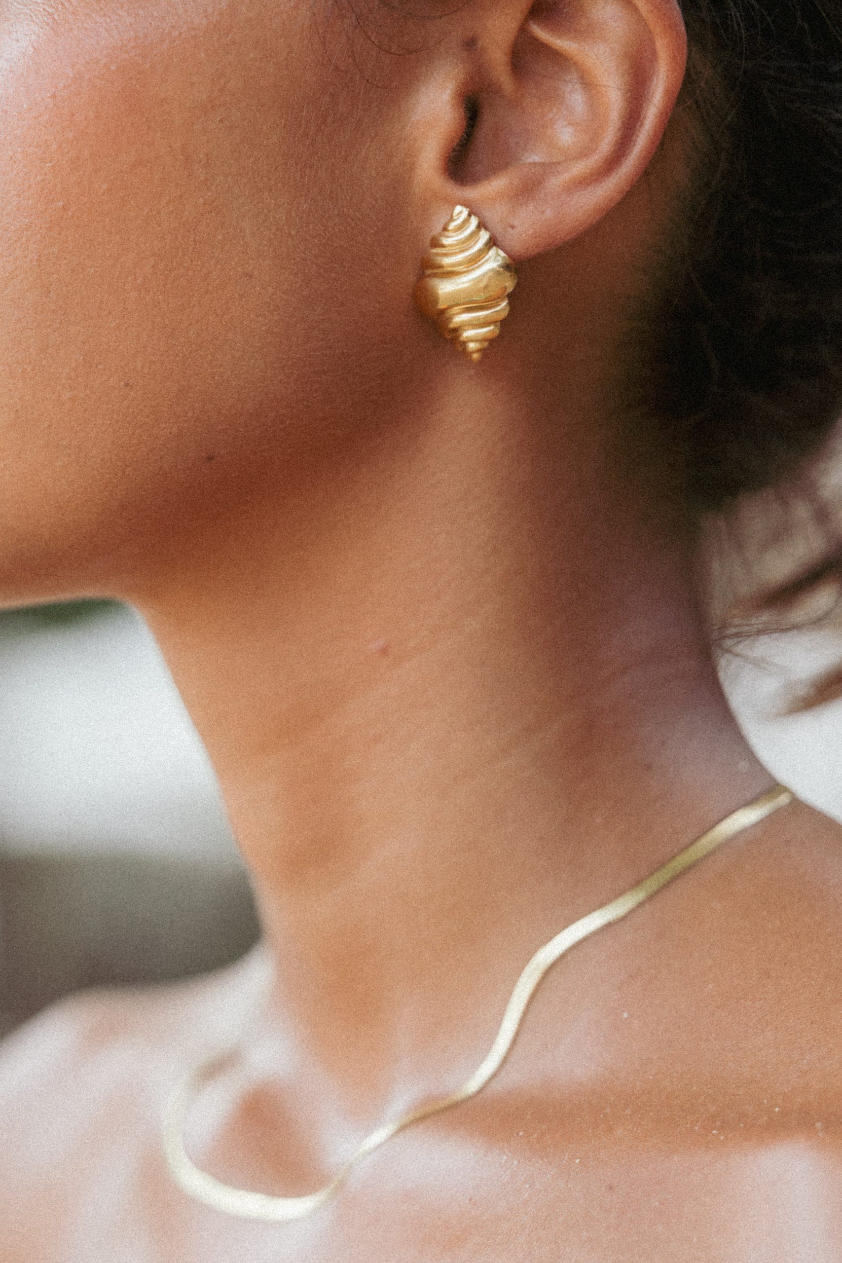Bermuda Earrings - Gold - Image 4