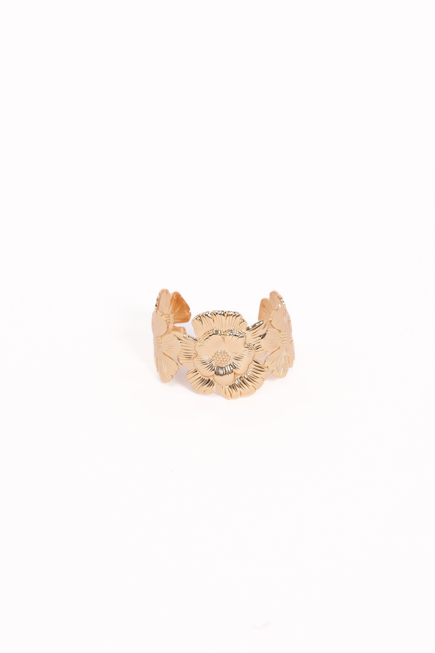 Bloom Cuff Bracelet - Gold - Image 3