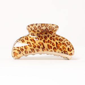 Bobby Hair Clip - Leopard