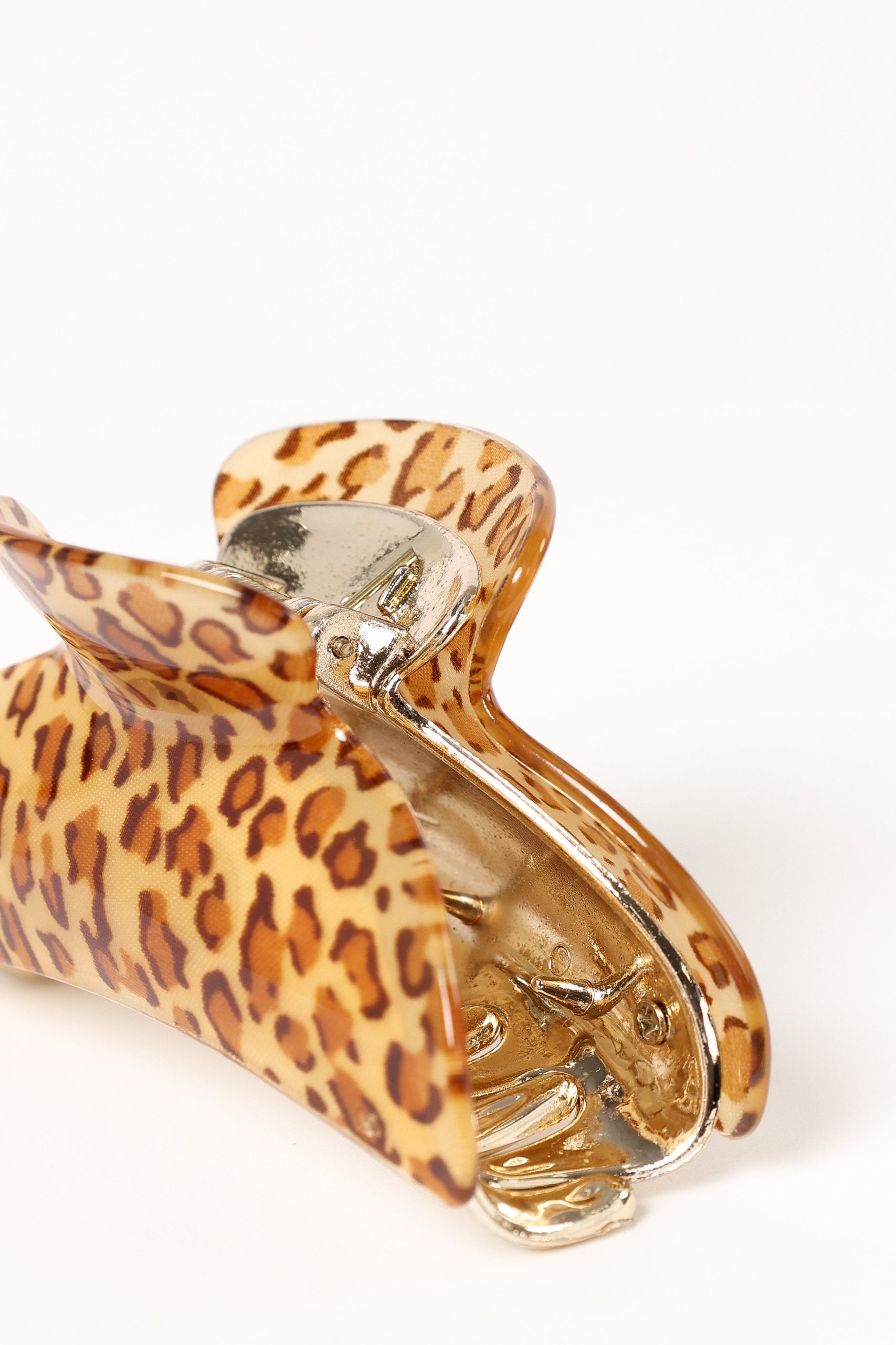 Bobby Hair Clip - Leopard - Image 2