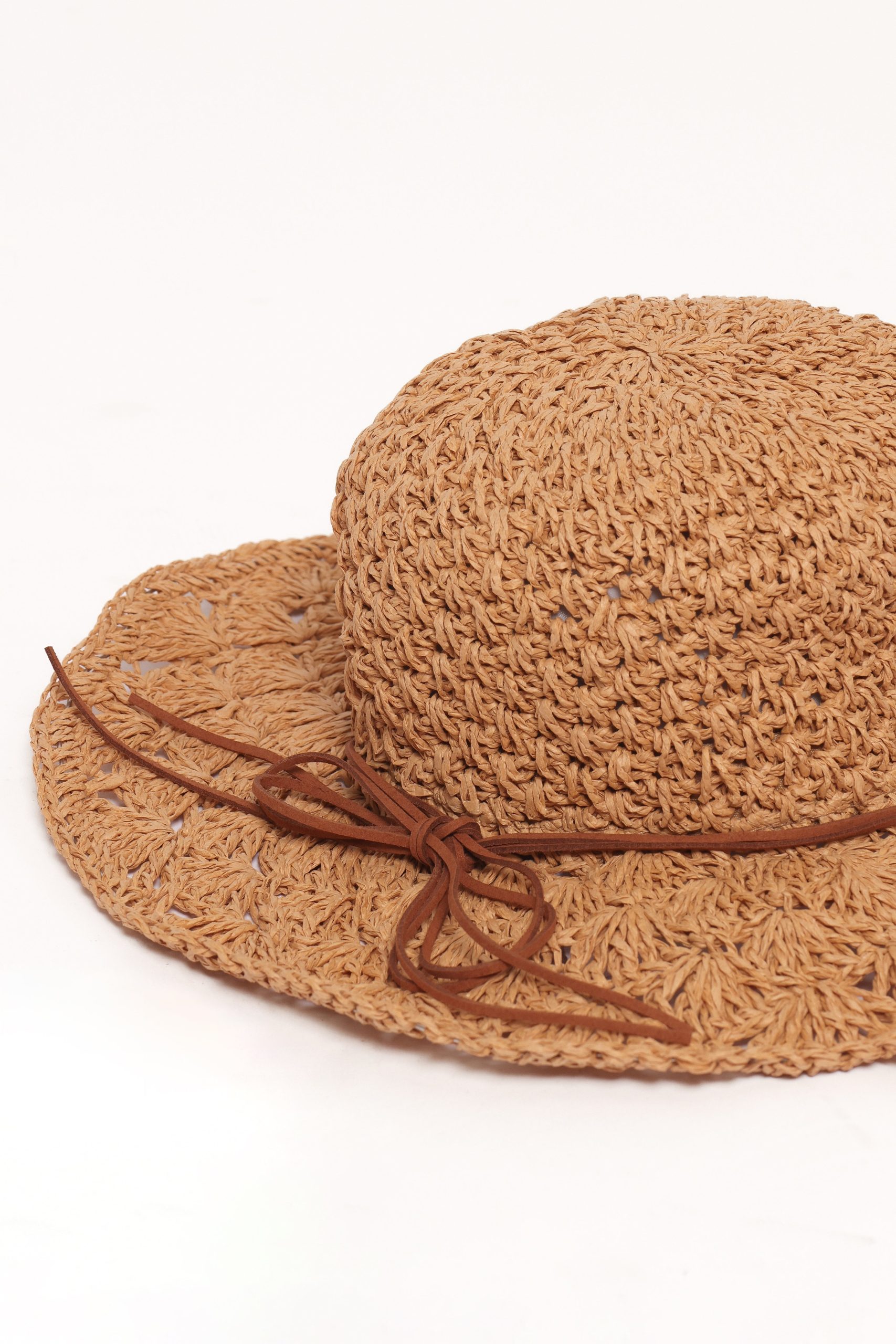 Brooke Straw Hat - Tan - Image 3