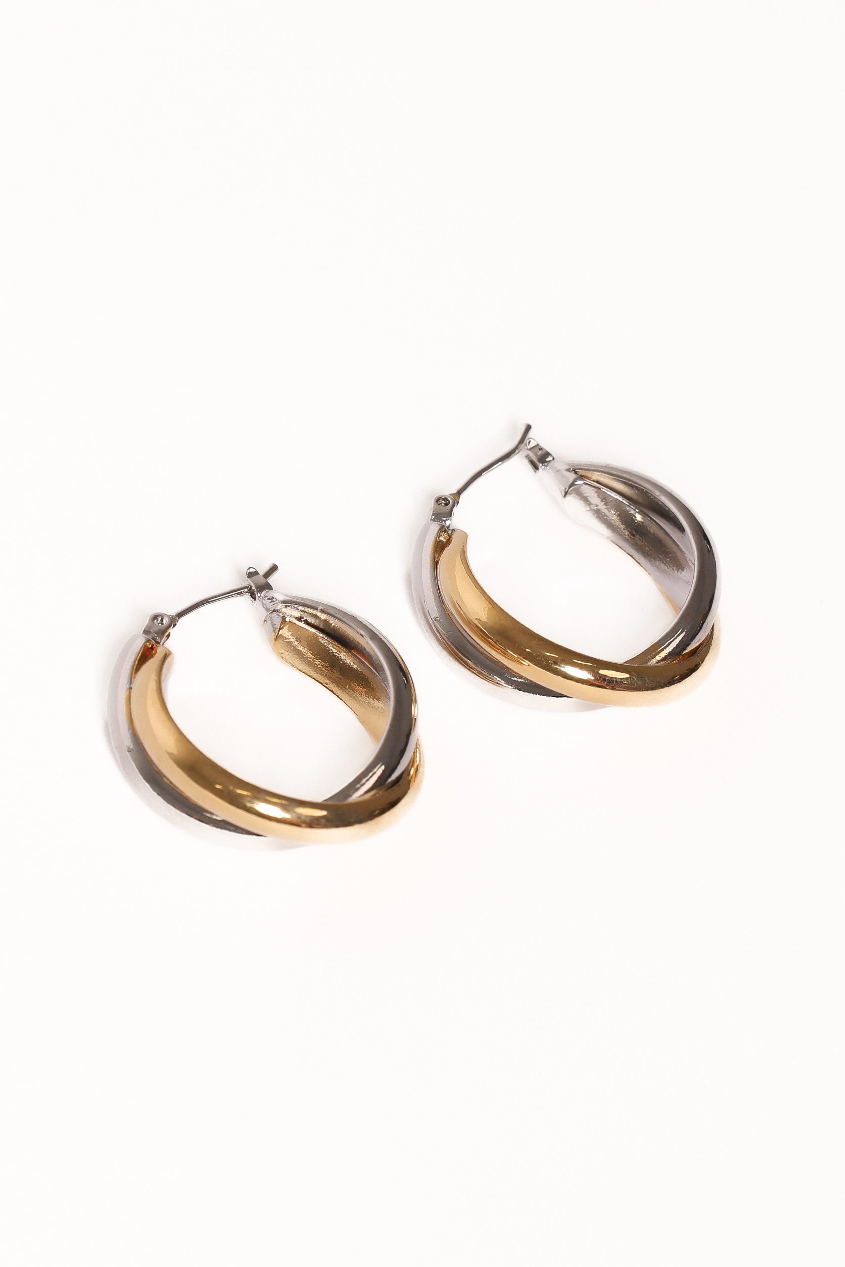 Carlotta Earrings - Gold/Silver - Image 3