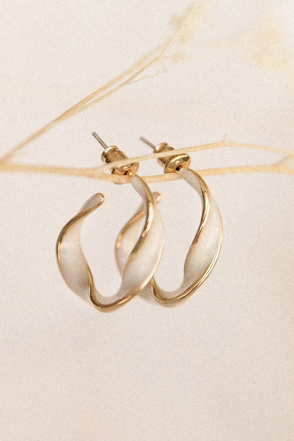 Clementine Earrings - White - Image 2
