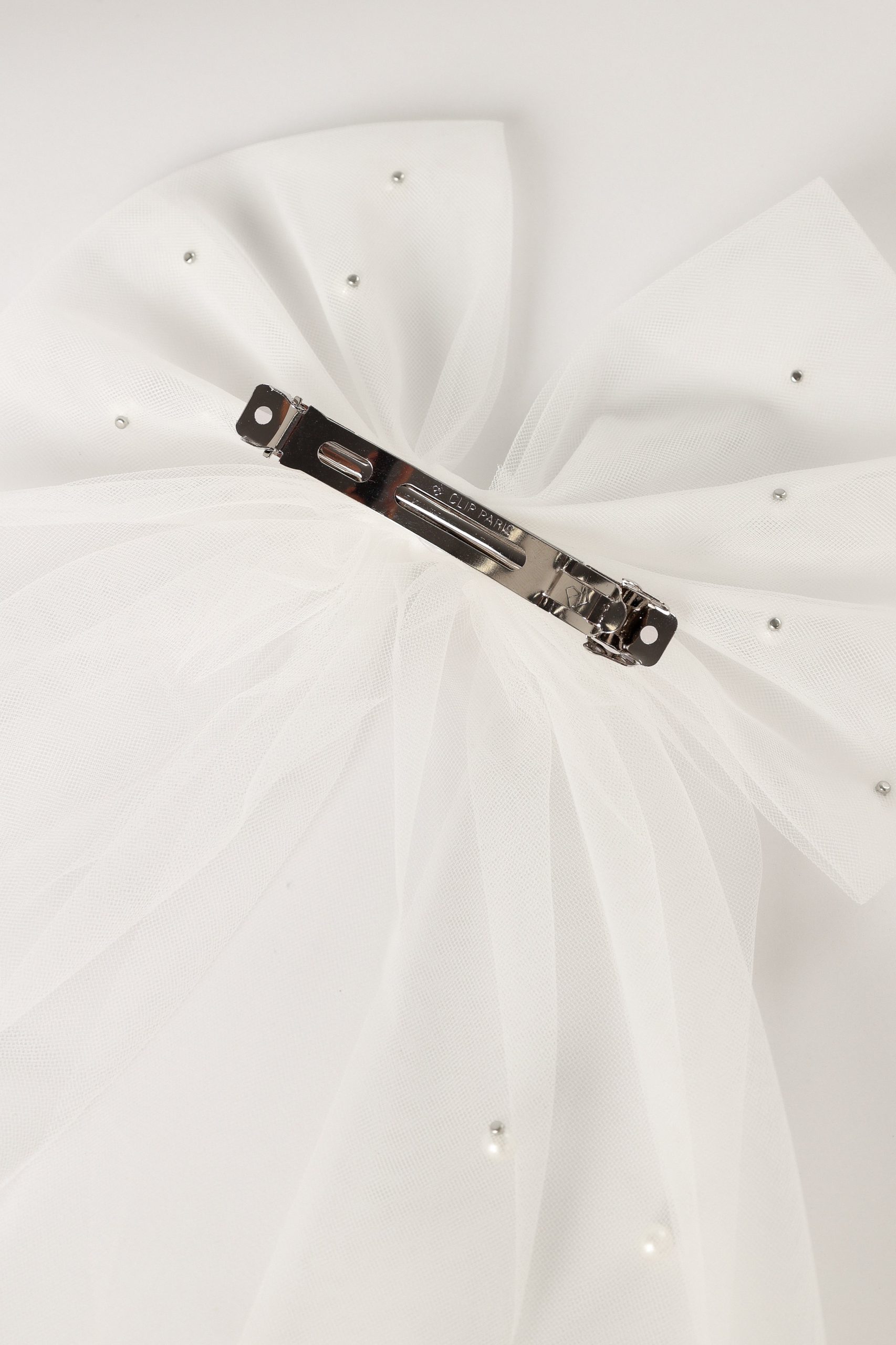 Cora Hair Bow - White - Image 5