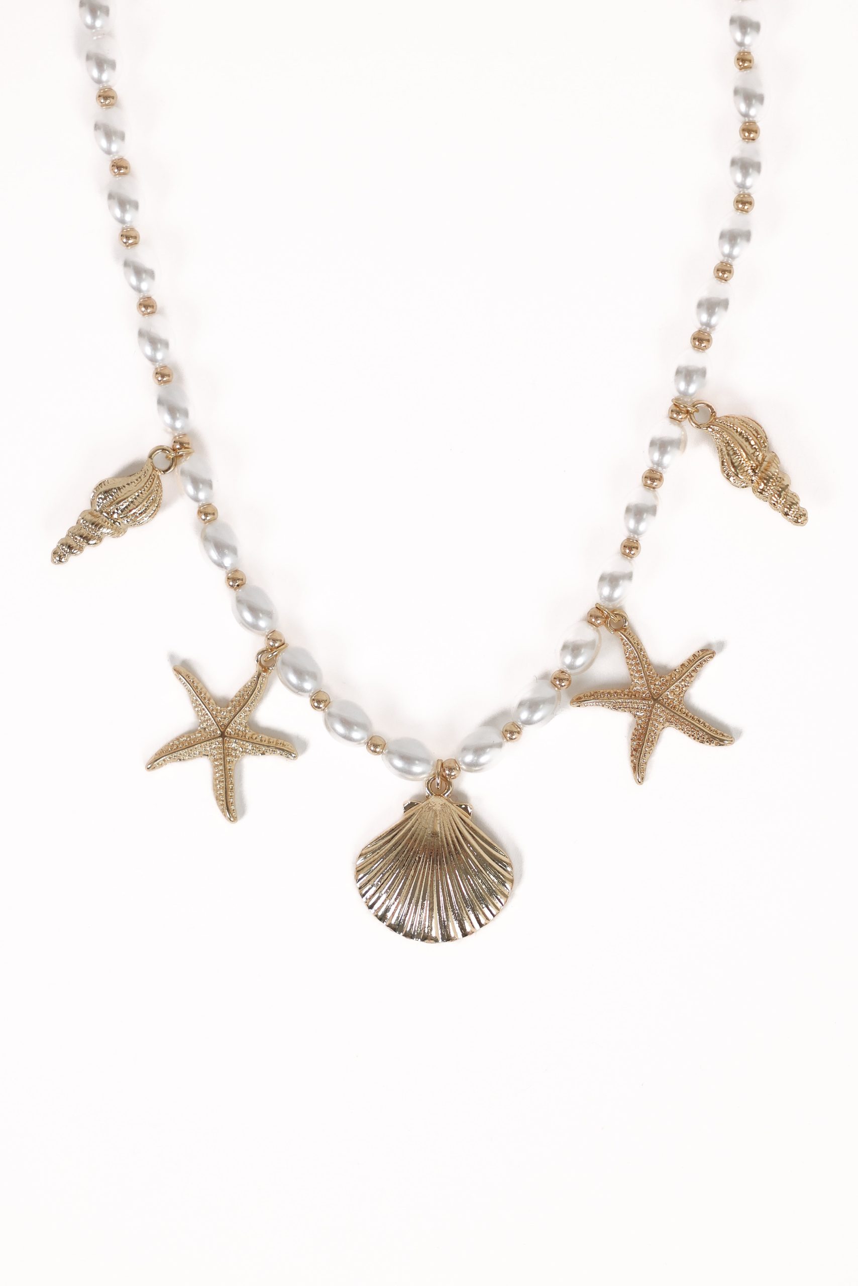 Costa Necklace - Pearl - Image 3