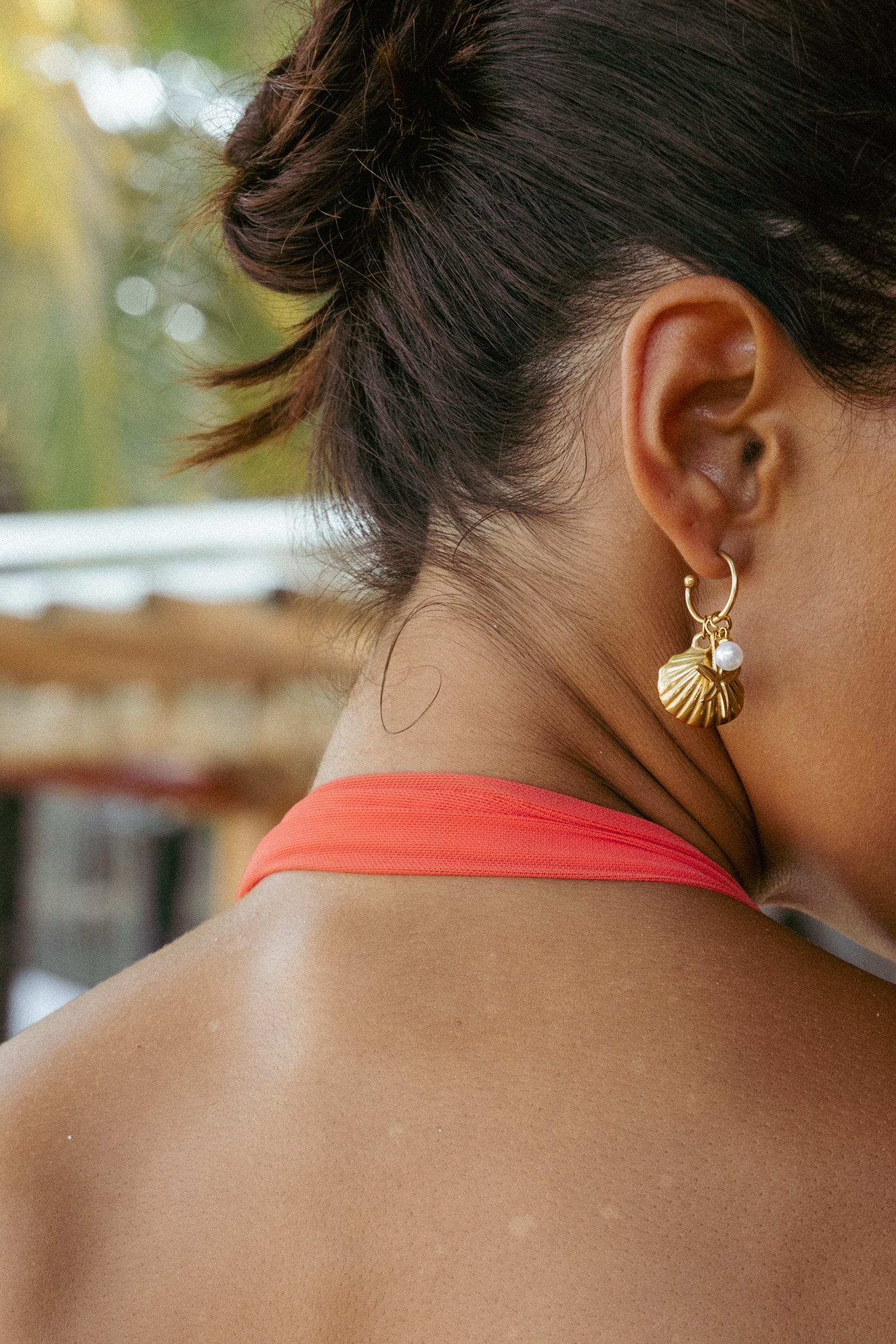 Cypress Earrings - Gold - Image 5