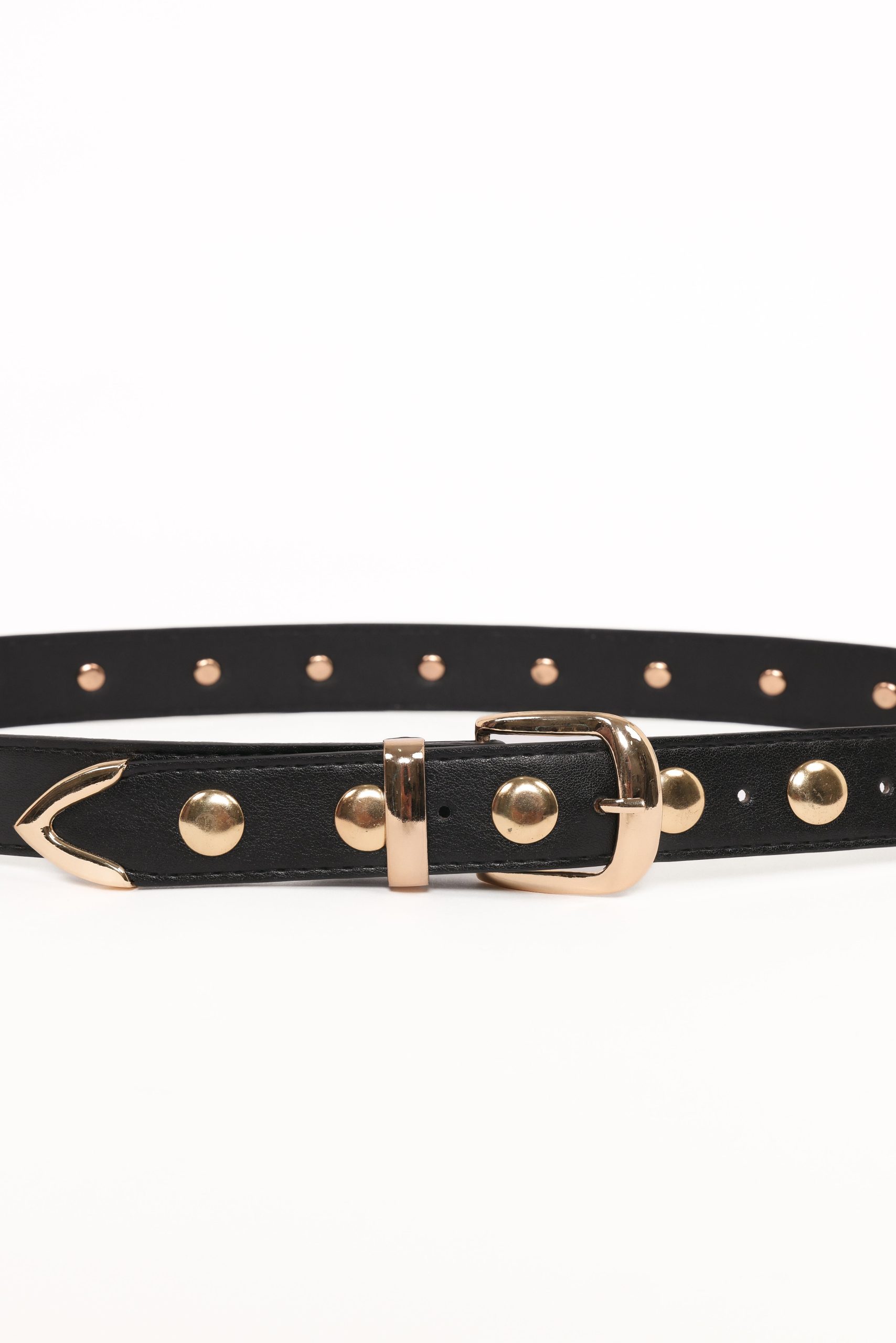 Dallas Studded Belt - Black - Image 3