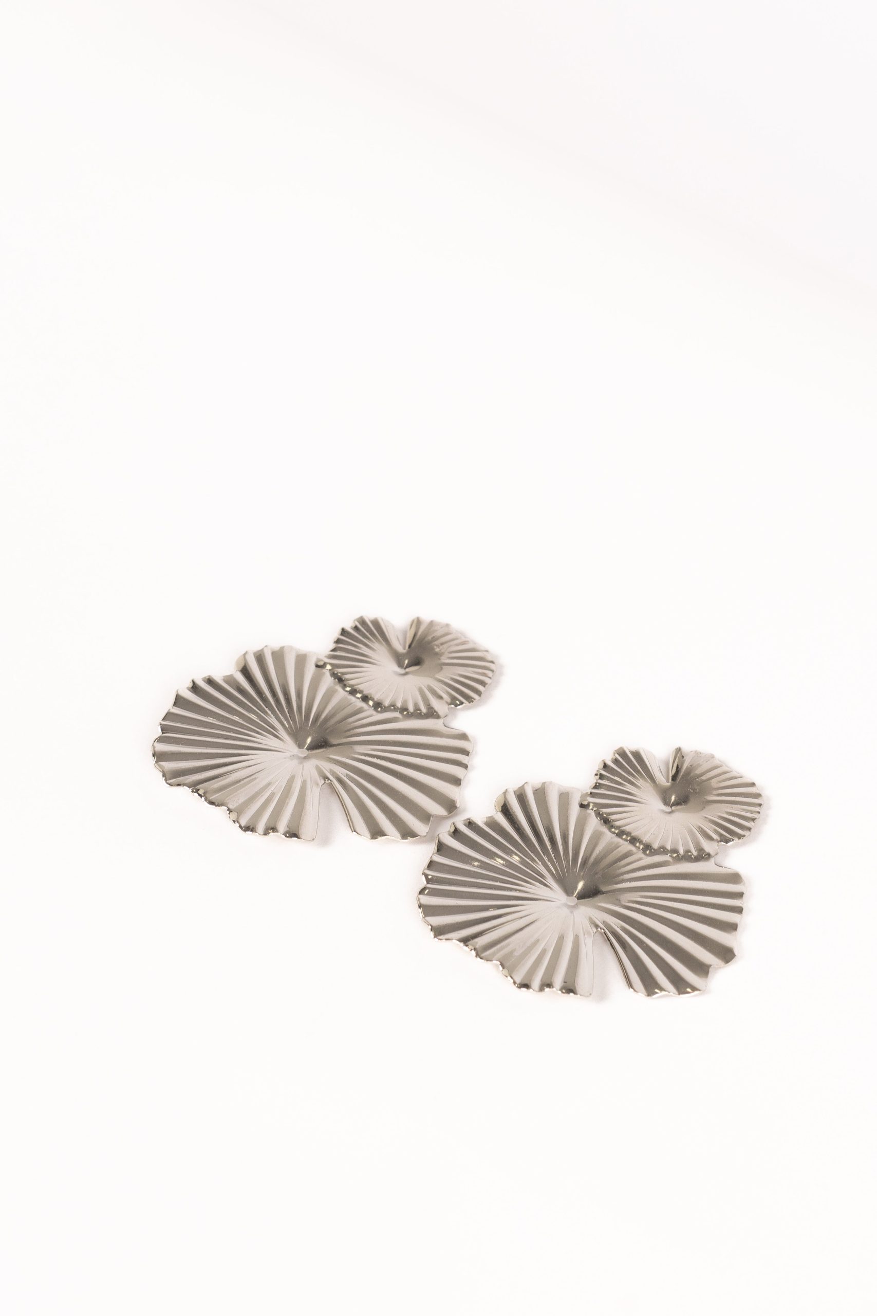 Delia Earrings - Silver - Image 2