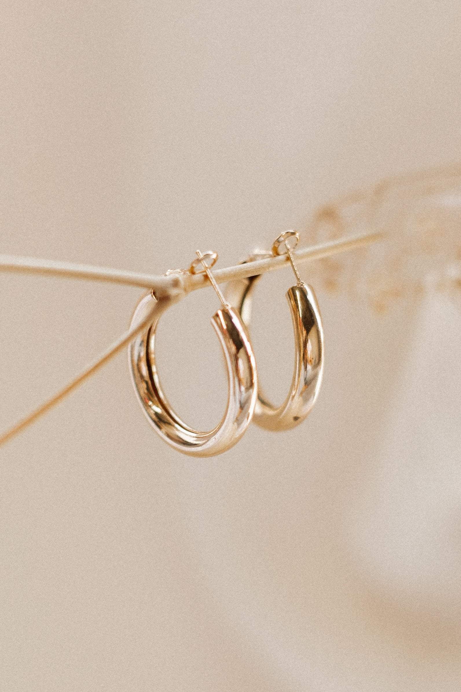 Delilah Earrings - Gold - Image 2