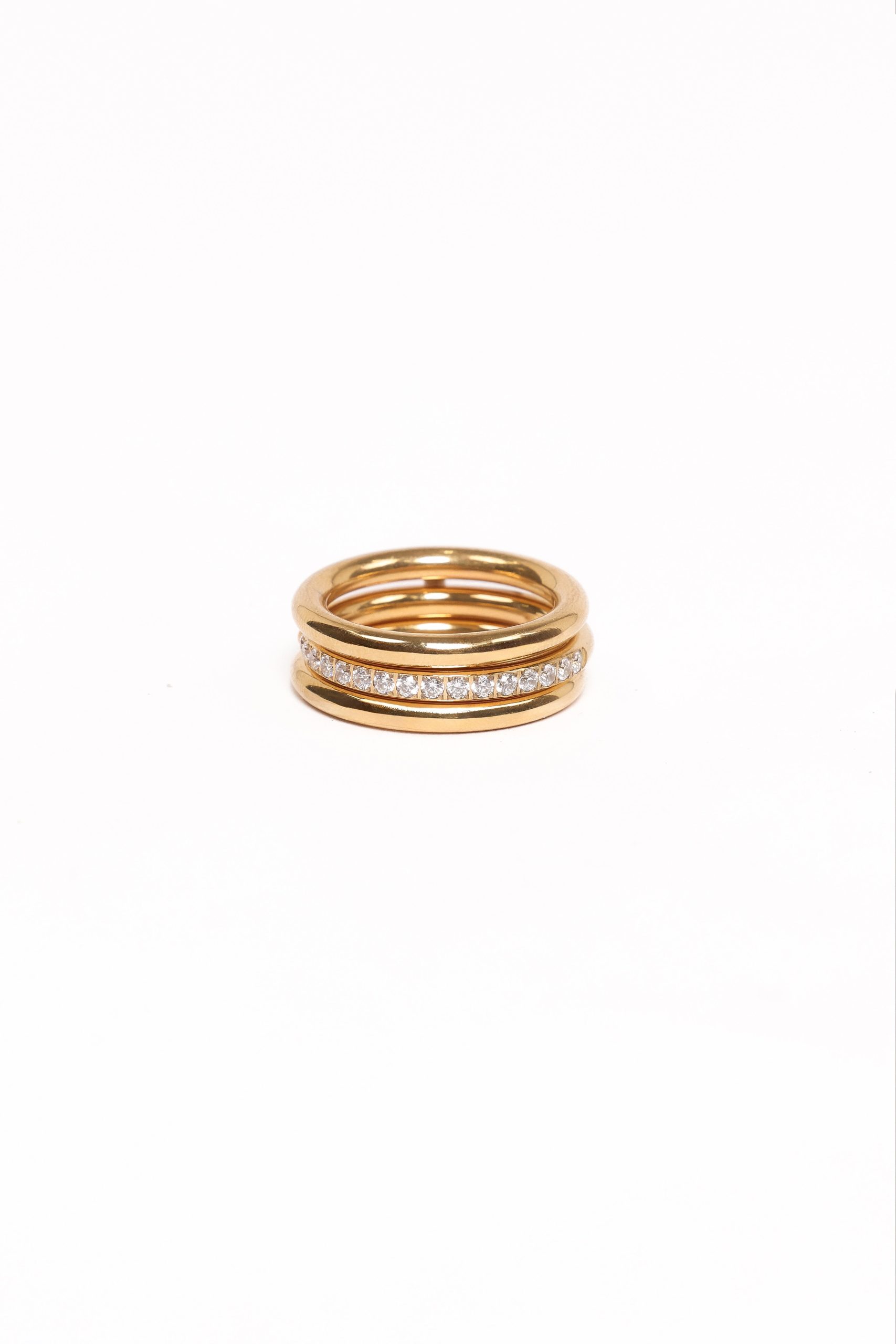 Domitia Ring Set - Gold