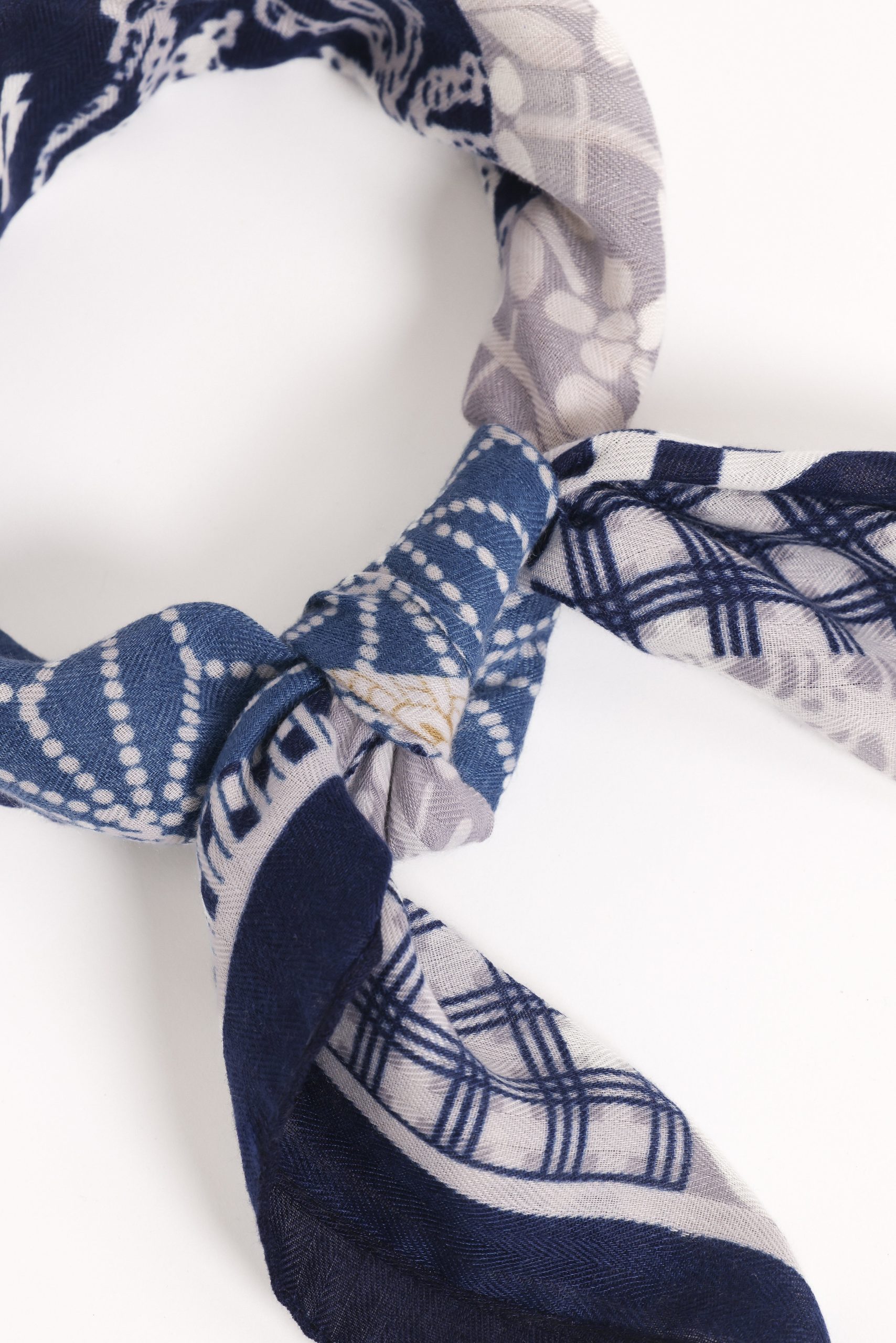 Eilish Scarf - Blue Multi - Image 2
