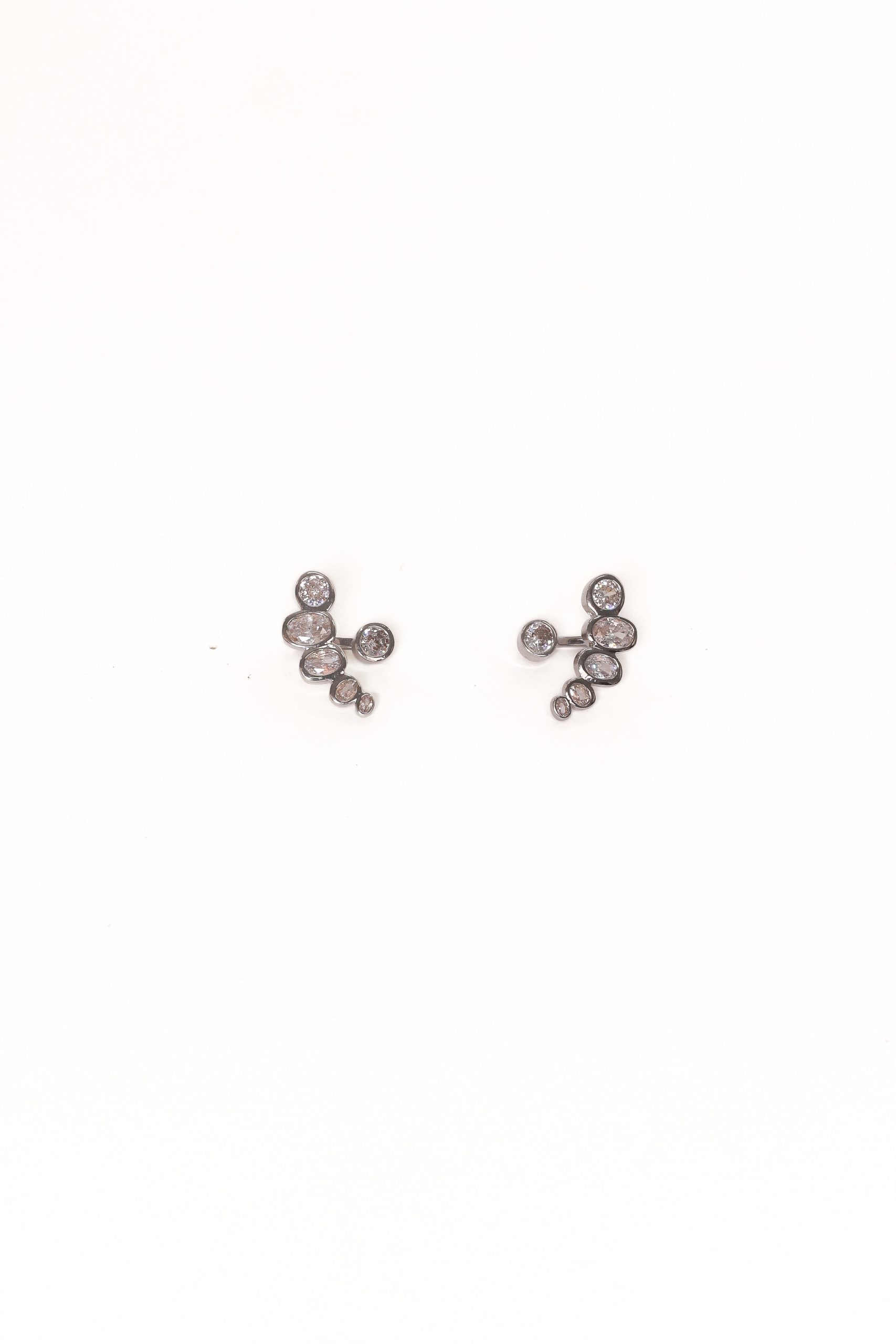 Elisa Earrings - Silver - Image 2