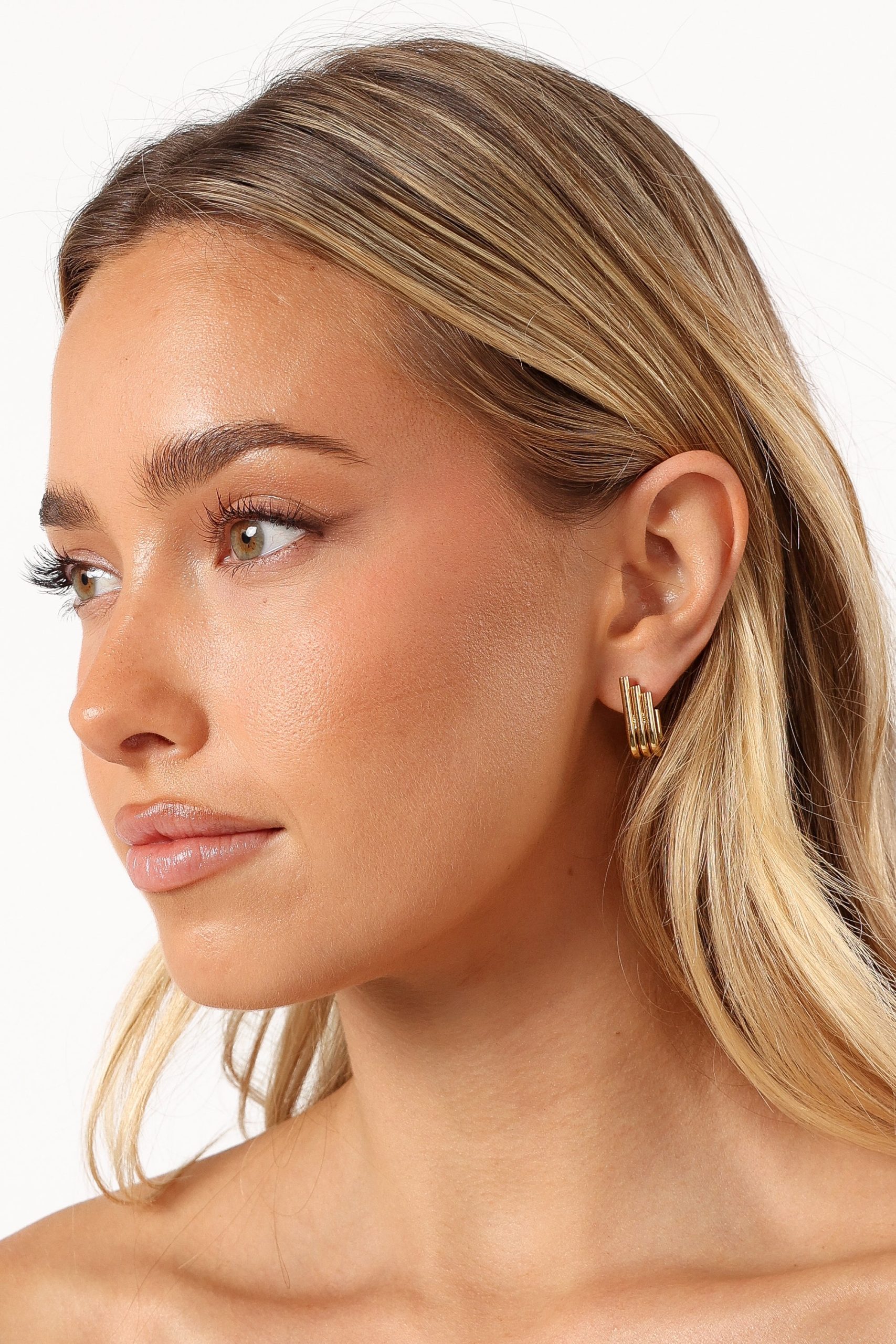 Emily Earrings - Gold - Image 3