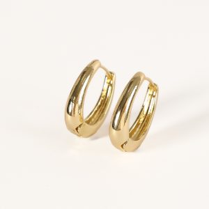Farrow Loop Earrings - Gold