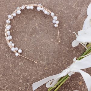 Gale Headband - Pearl