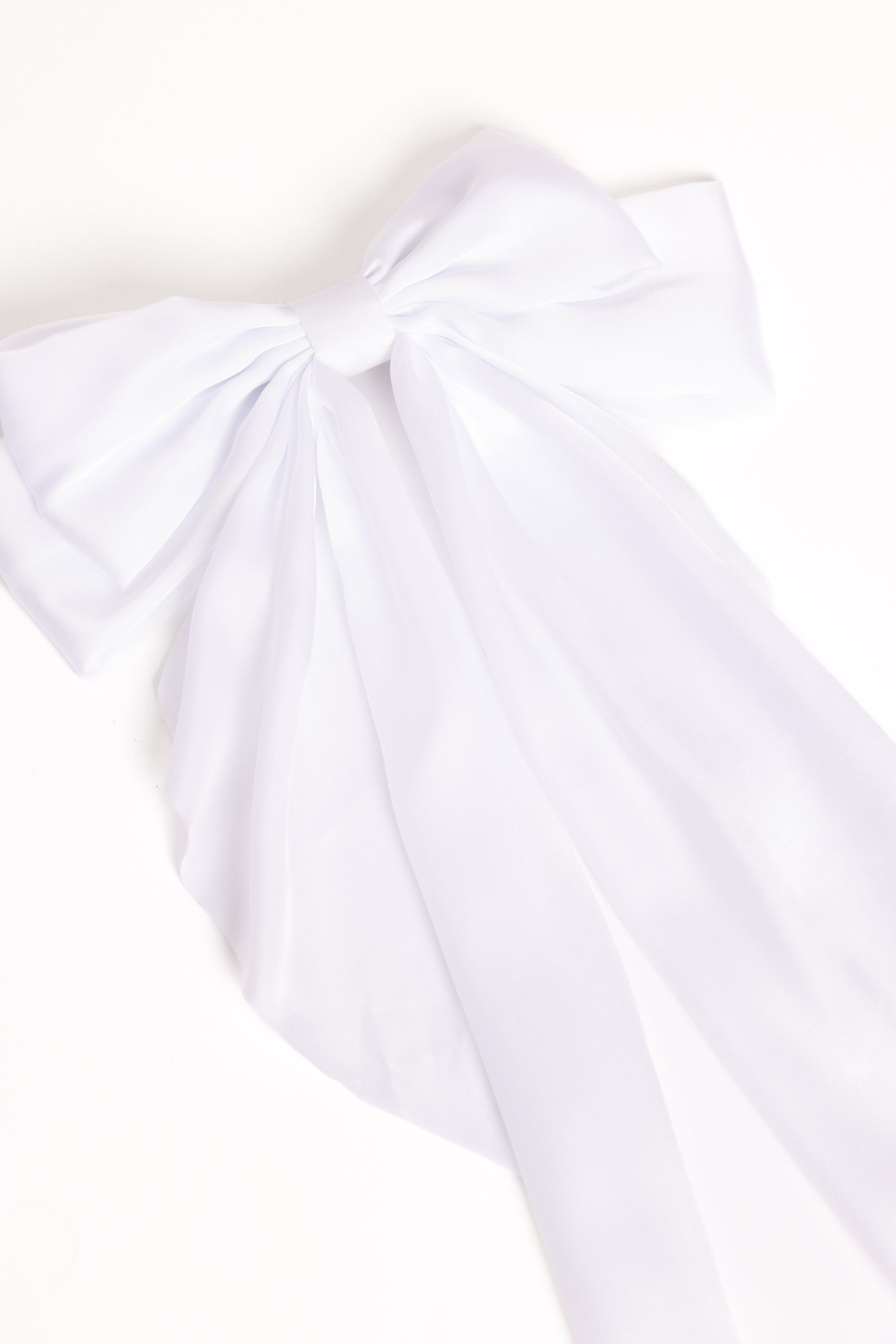Grace Hair Bow - White - Image 4