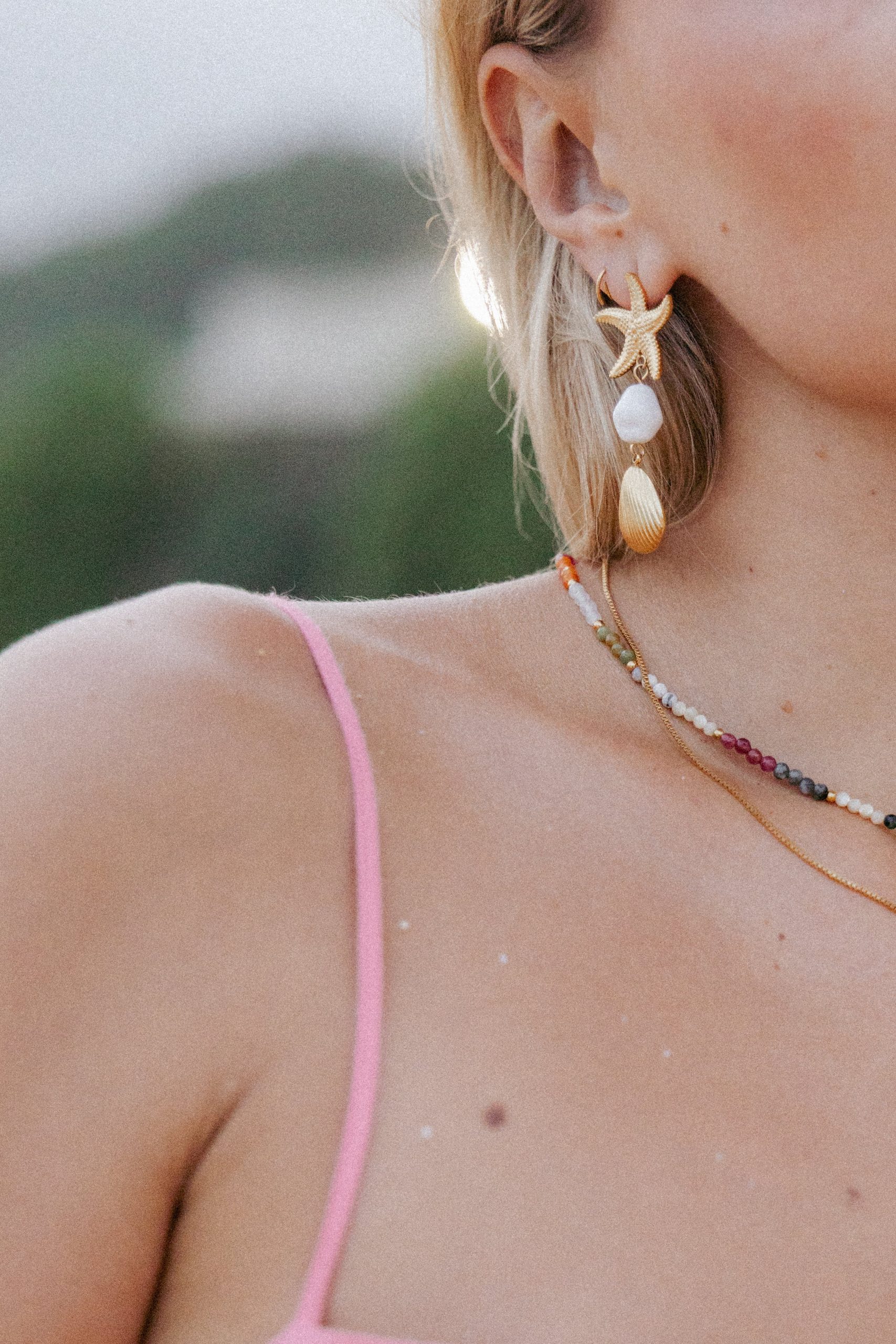 Guam Earrings - Gold - Image 4