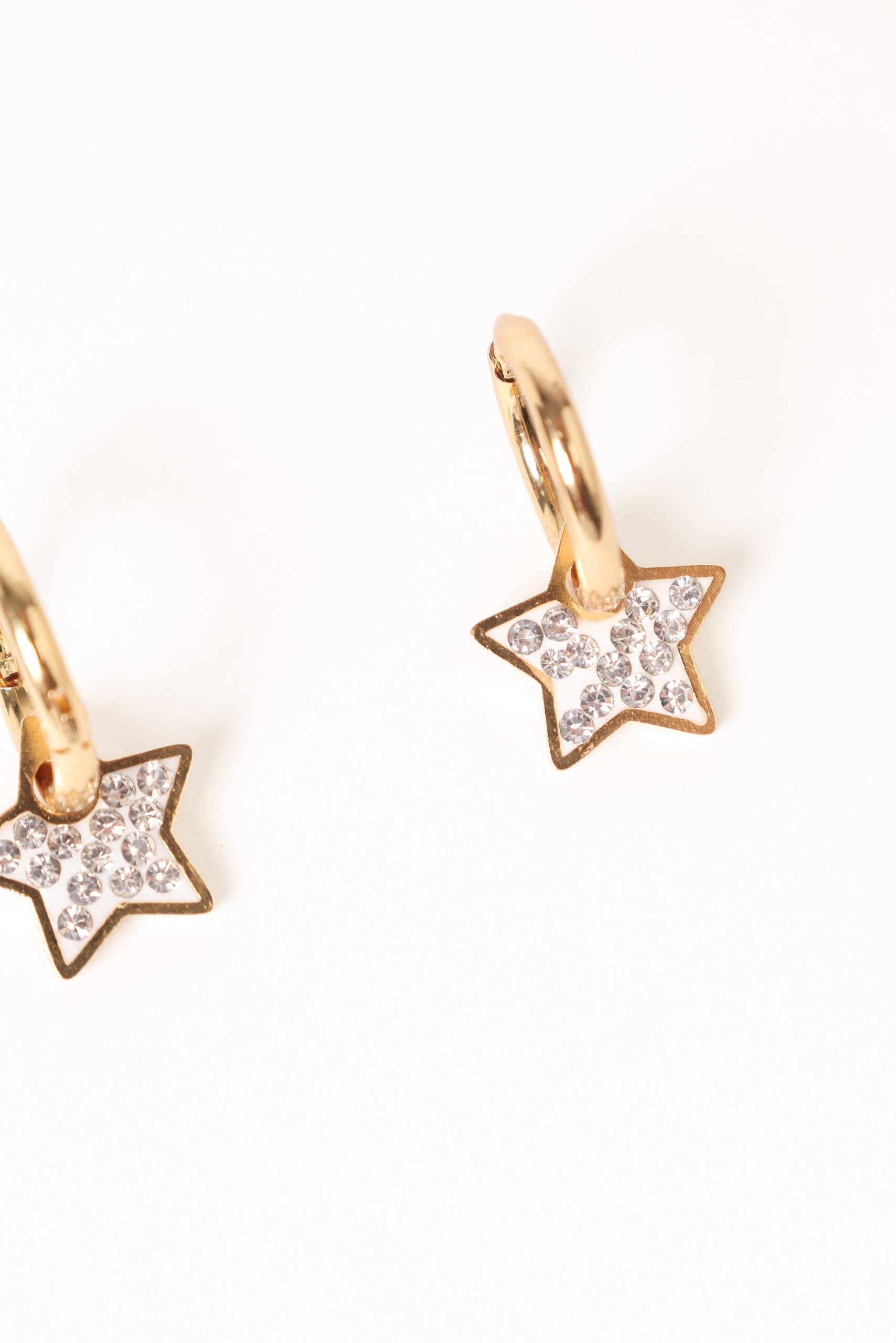 Hayden Star Earrings - Gold - Image 2