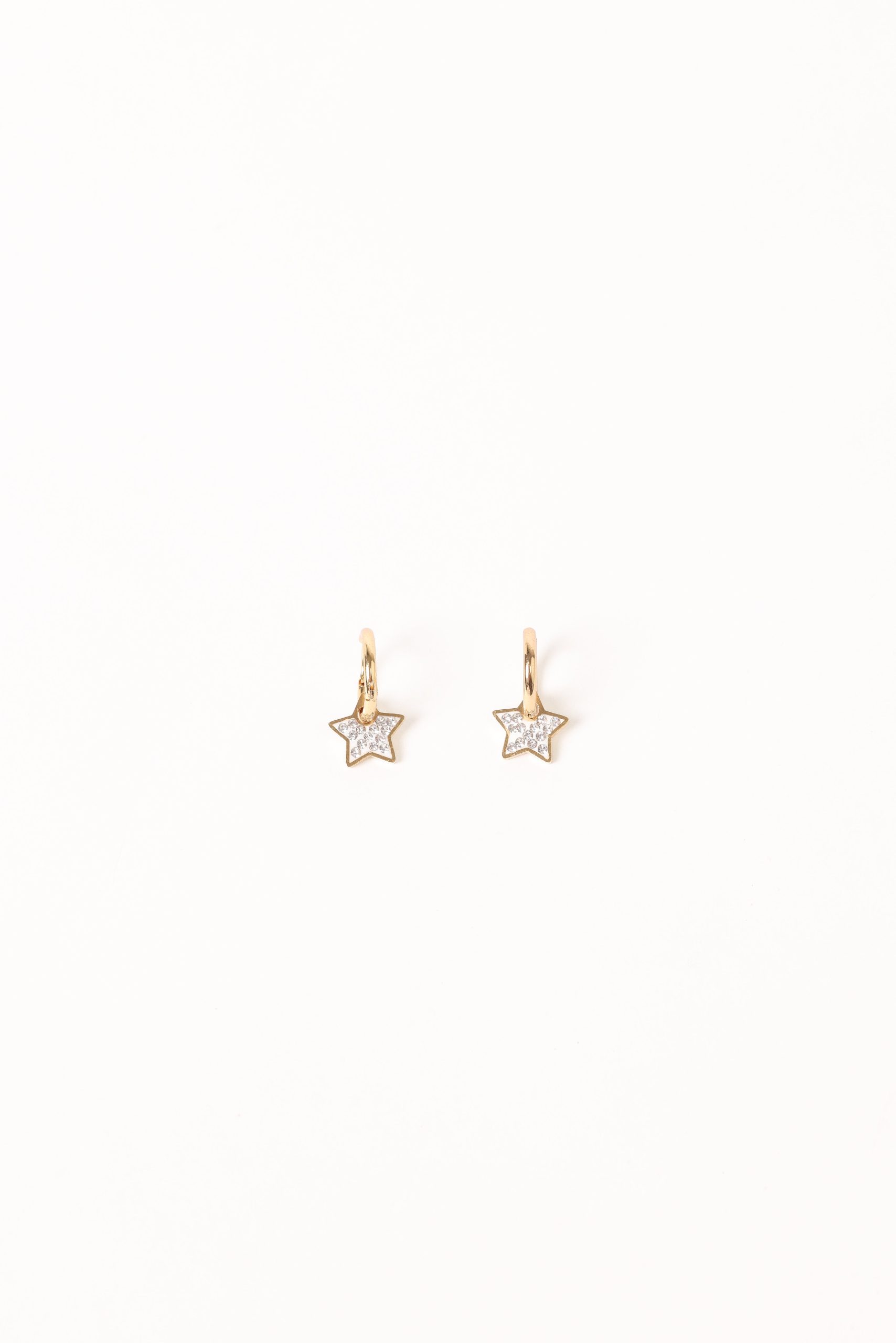 Hayden Star Earrings - Gold - Image 3
