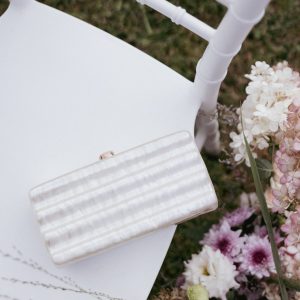 Helena Clutch - Pearl