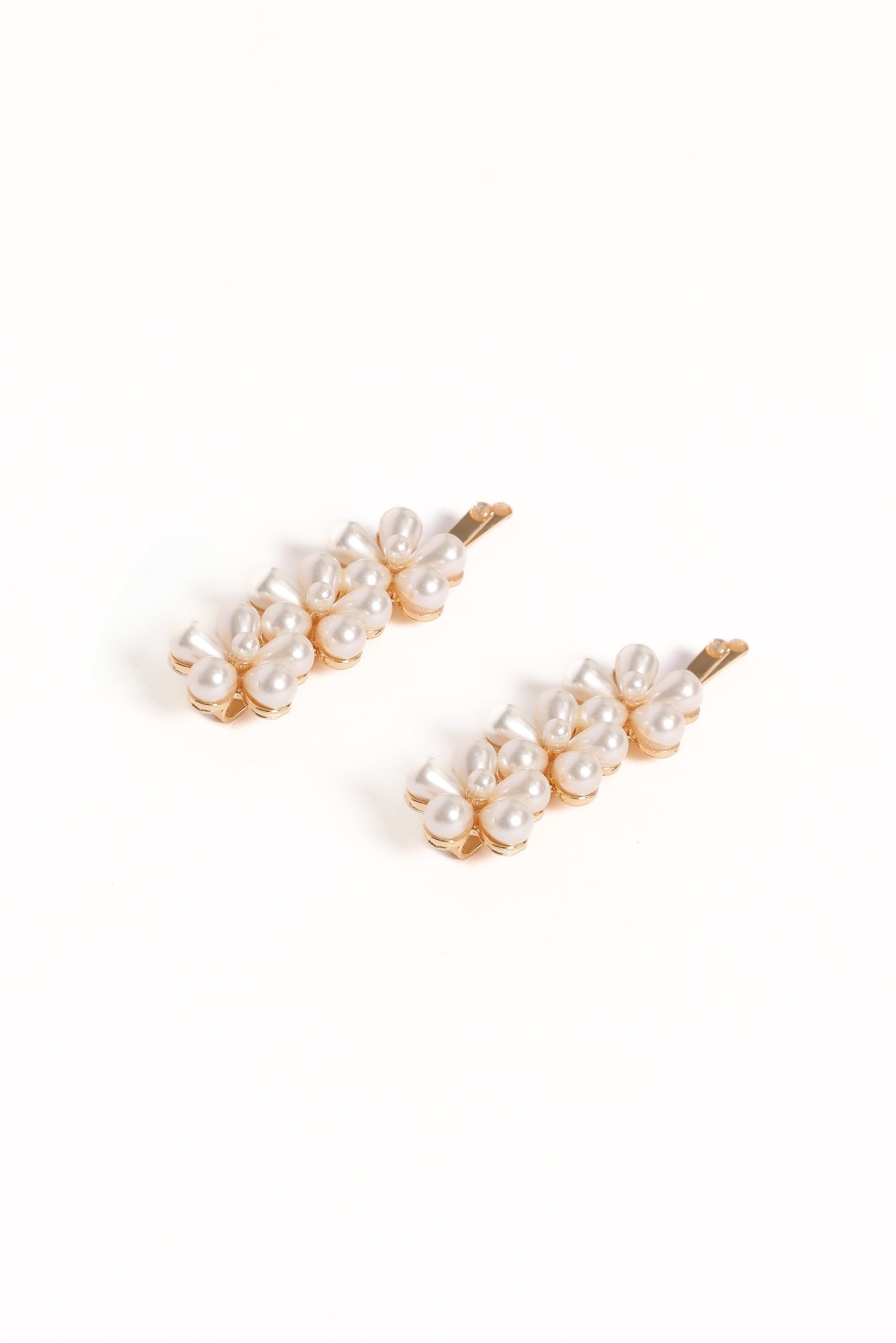 Isabella Hair Clip Set - Pearl - Image 2