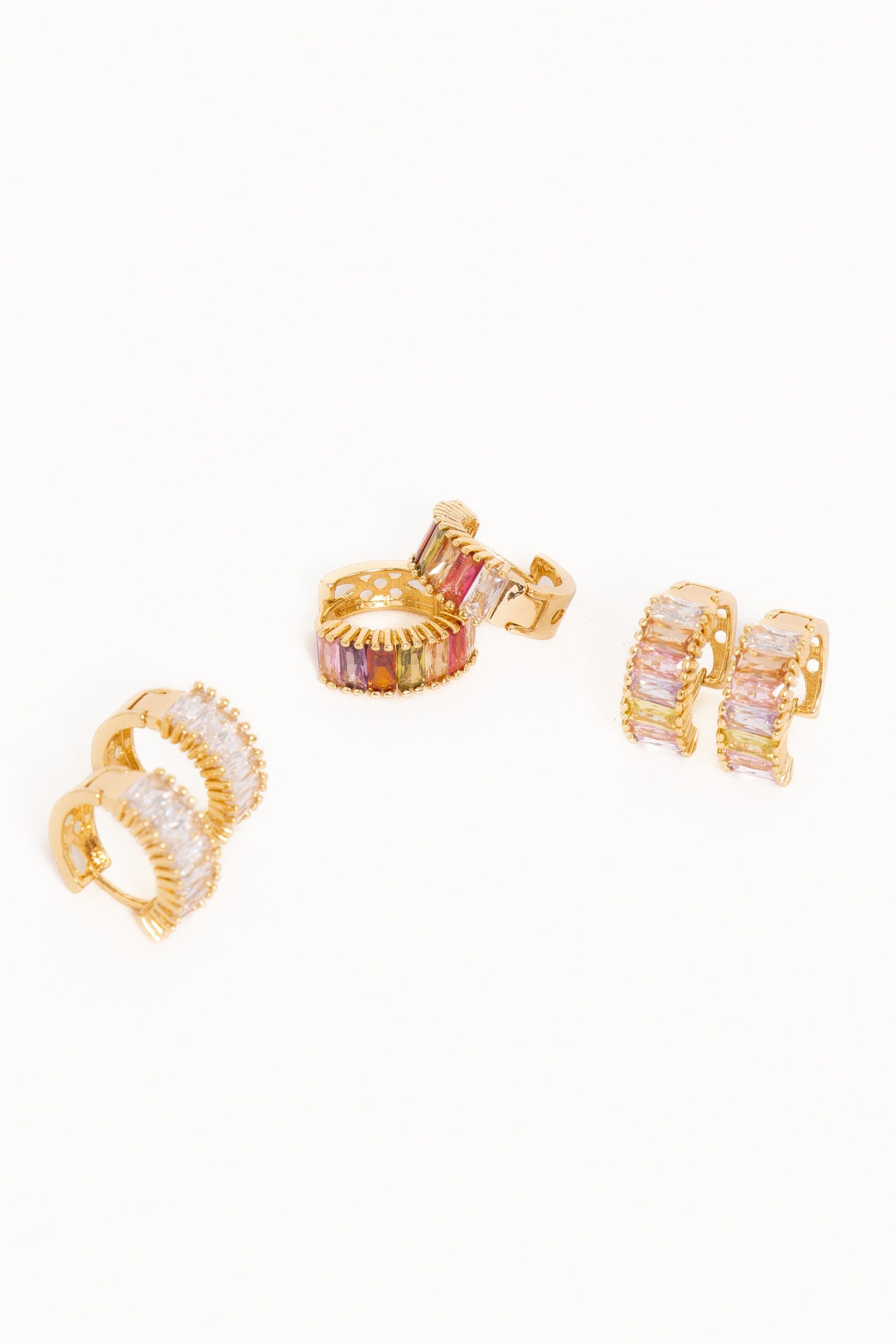 Isla 3 Pack Earrings Set - Multi - Image 2
