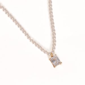Isobel Necklace - Pearl