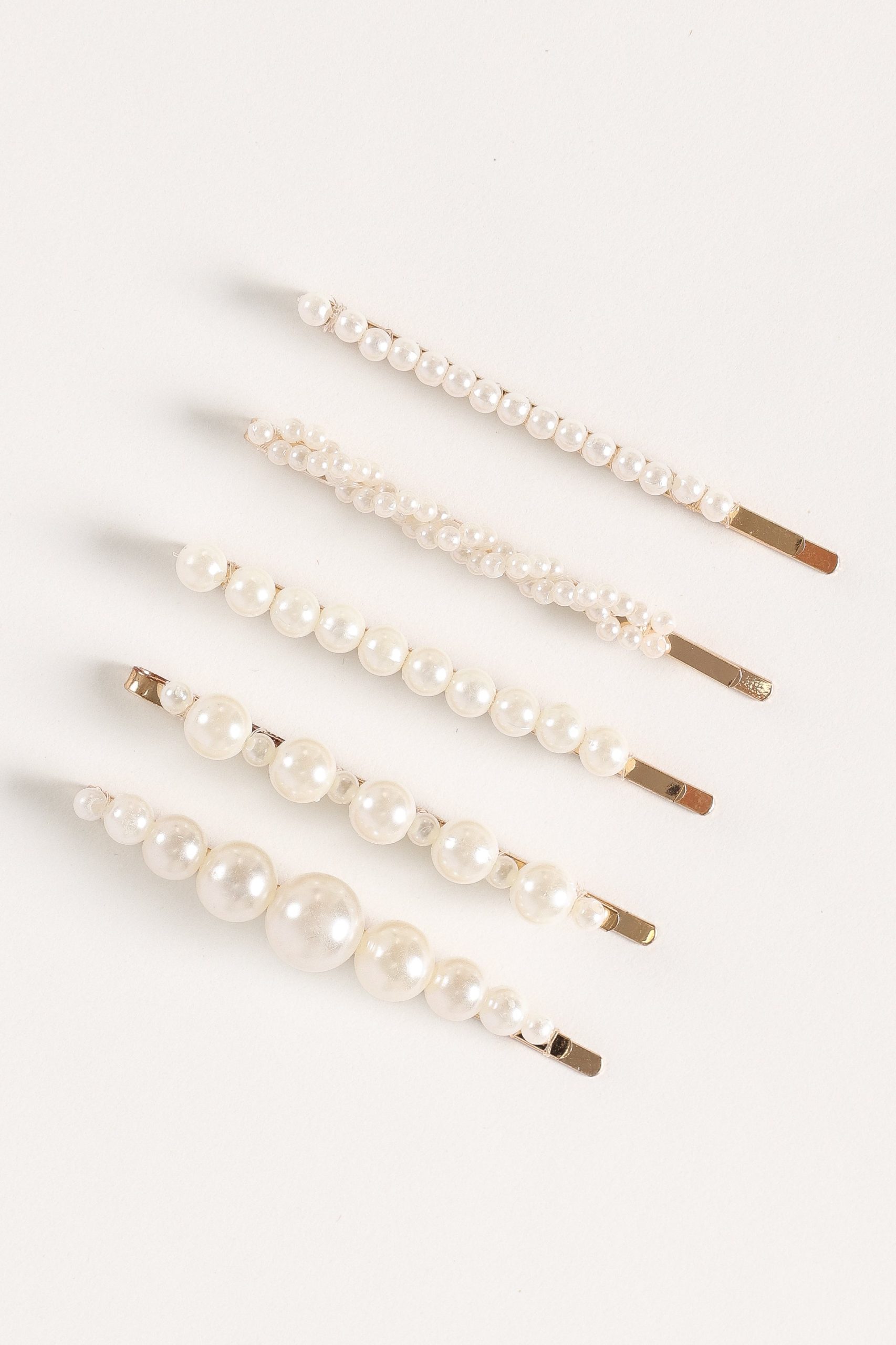 Joelle Hair Pins - Pearl