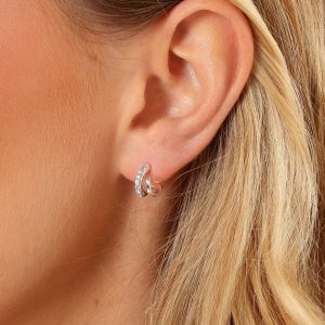 Jordyn Earrings - Silver