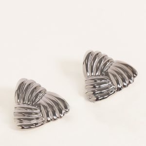 Katana Earrings - Silver