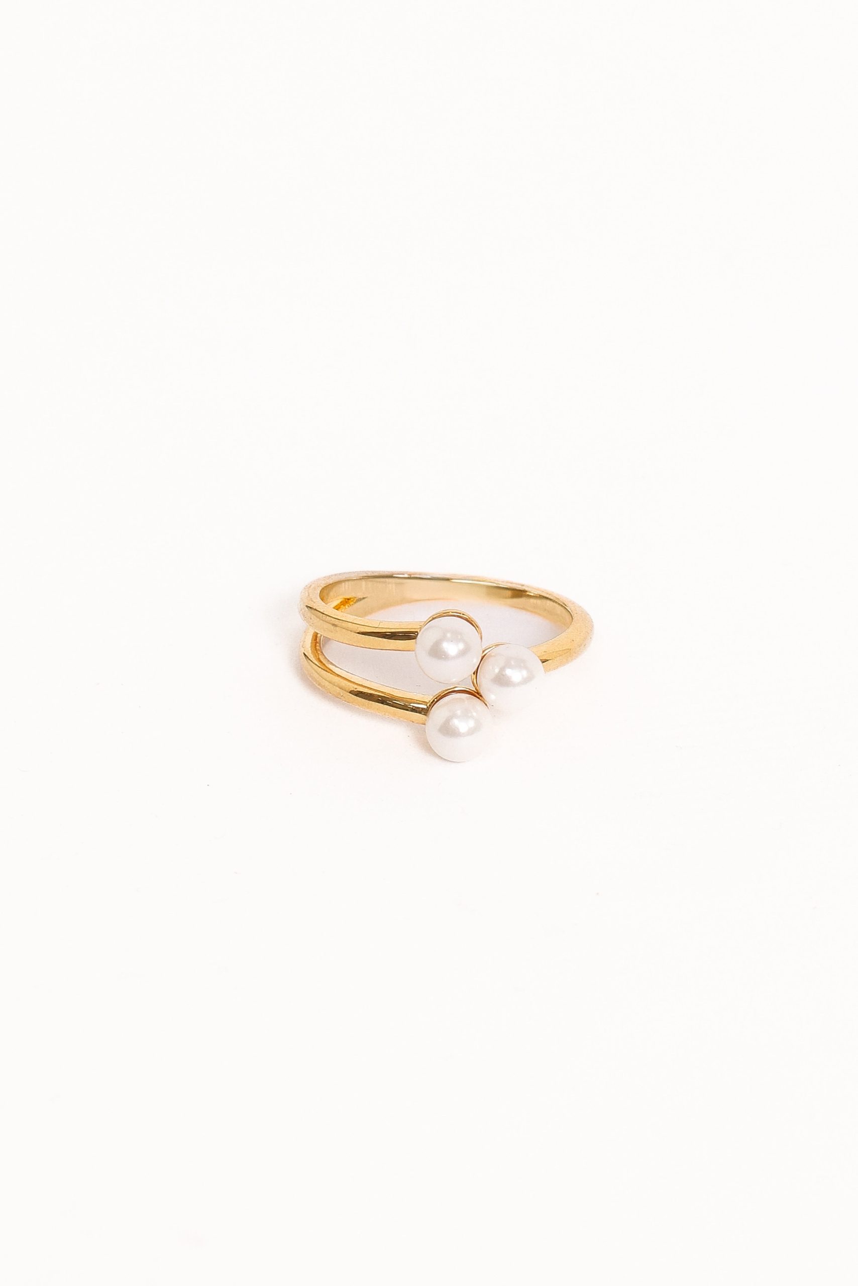 Kelsey Pearl Ring - Gold - Image 2