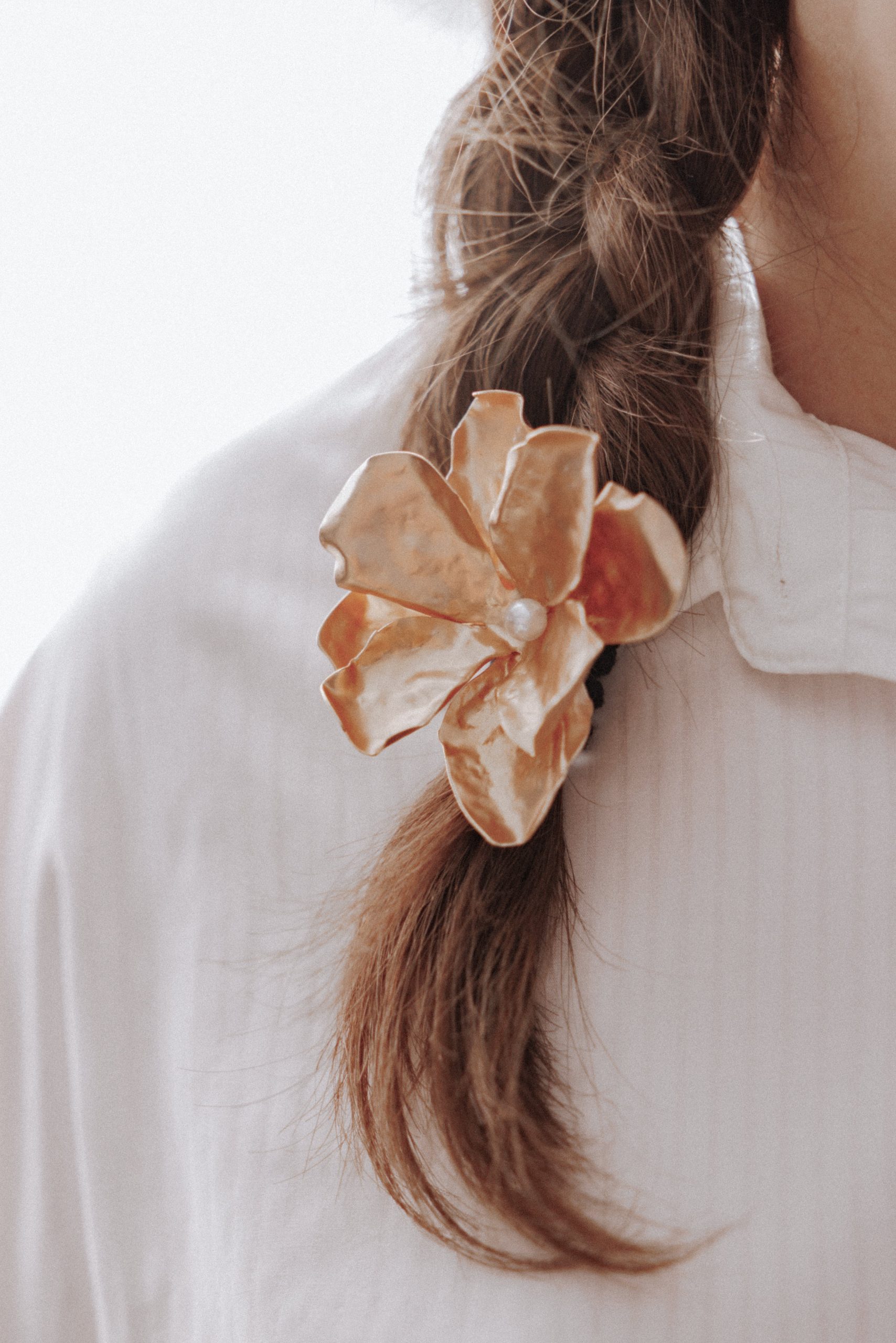 Kora Hair Tie - Gold - Image 4