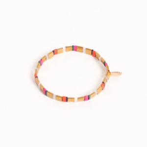 Kylie Bead Bracelet - Bronze
