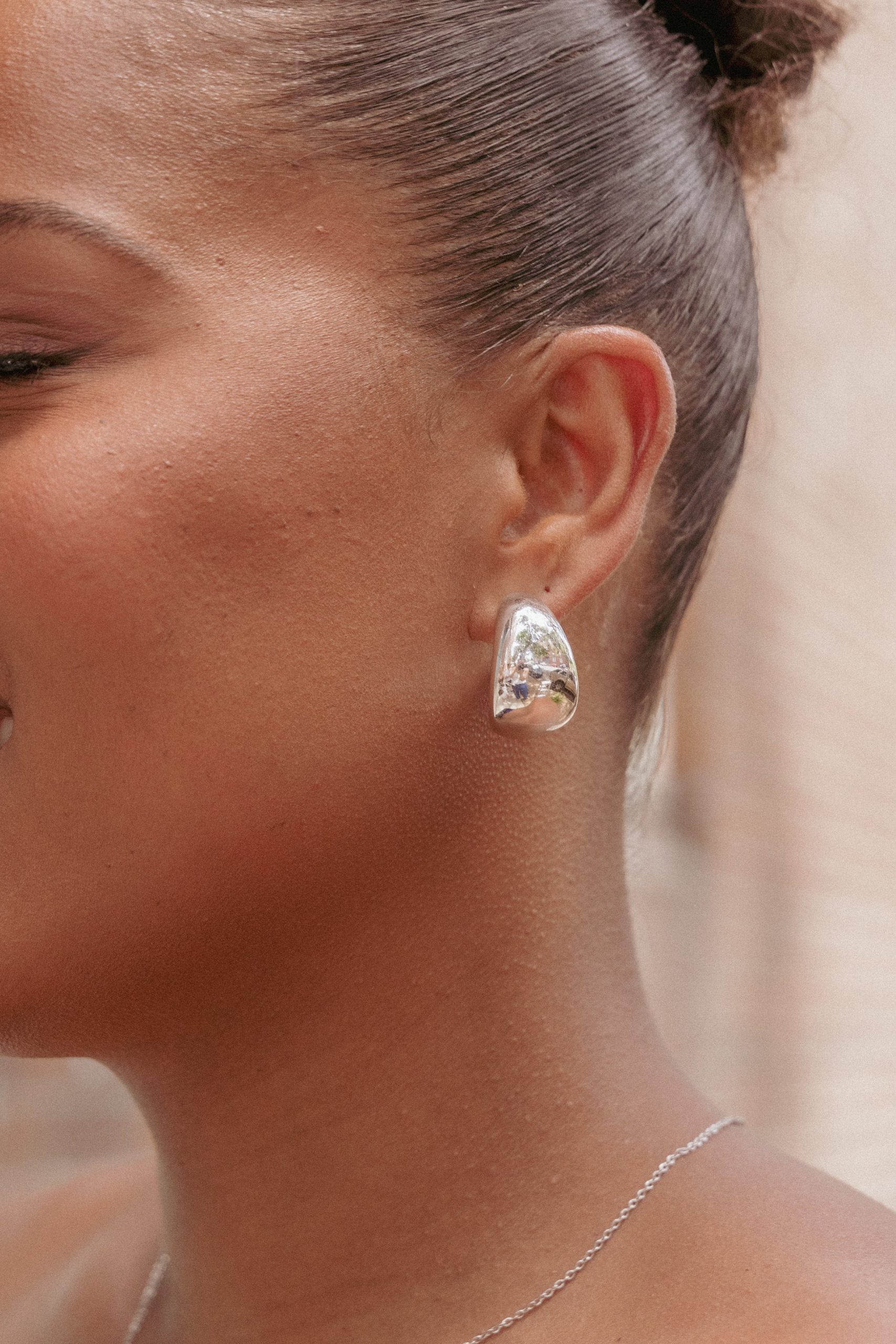 Leandra Earrings - Silver - Image 4
