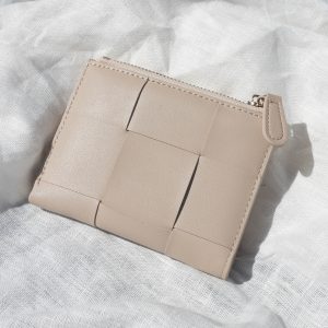 Libby Coin And Card Wallet - Latte
