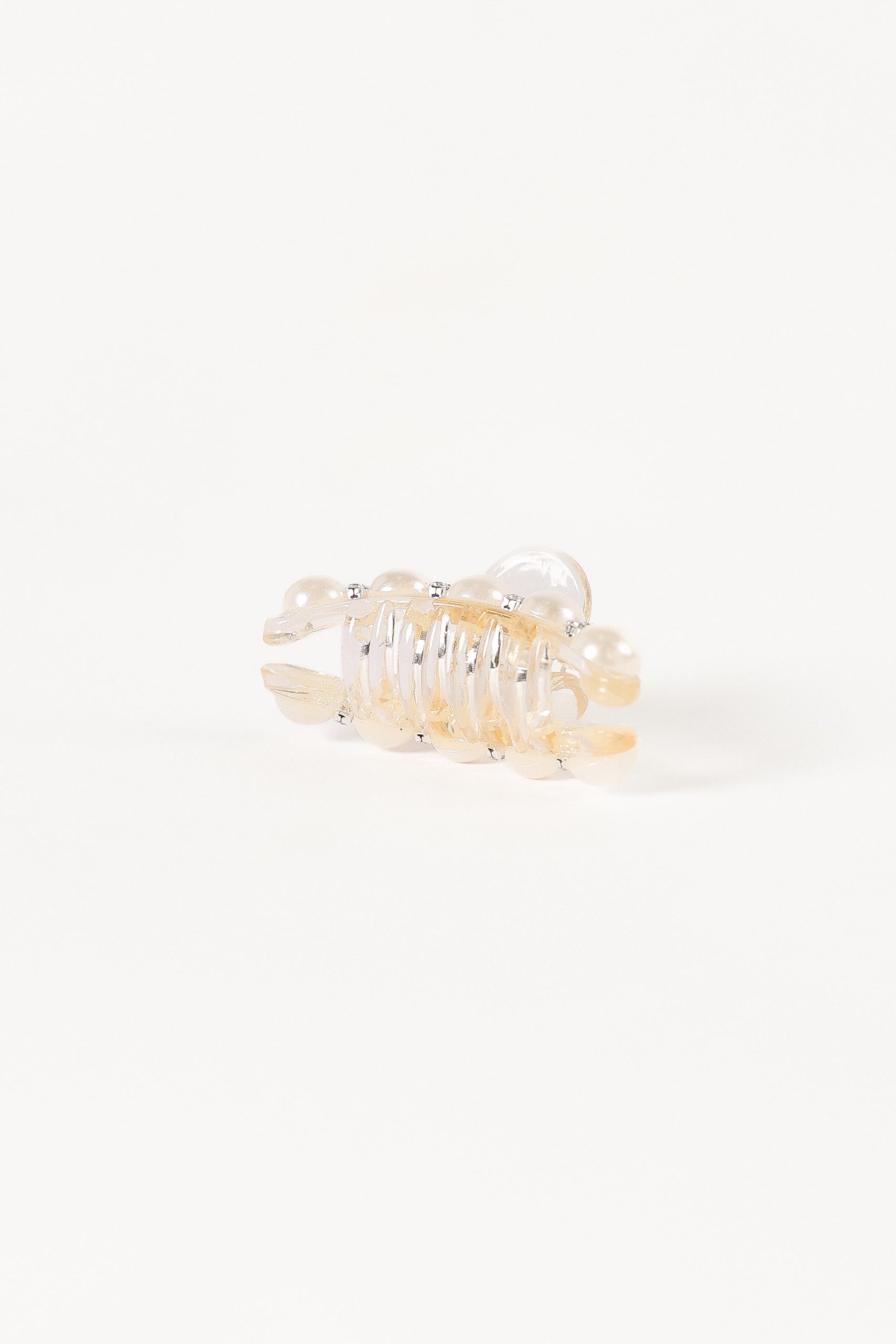 Lile Pearl Hair Clip - White - Image 3