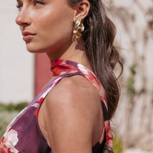 Lillian Earrings - Gold