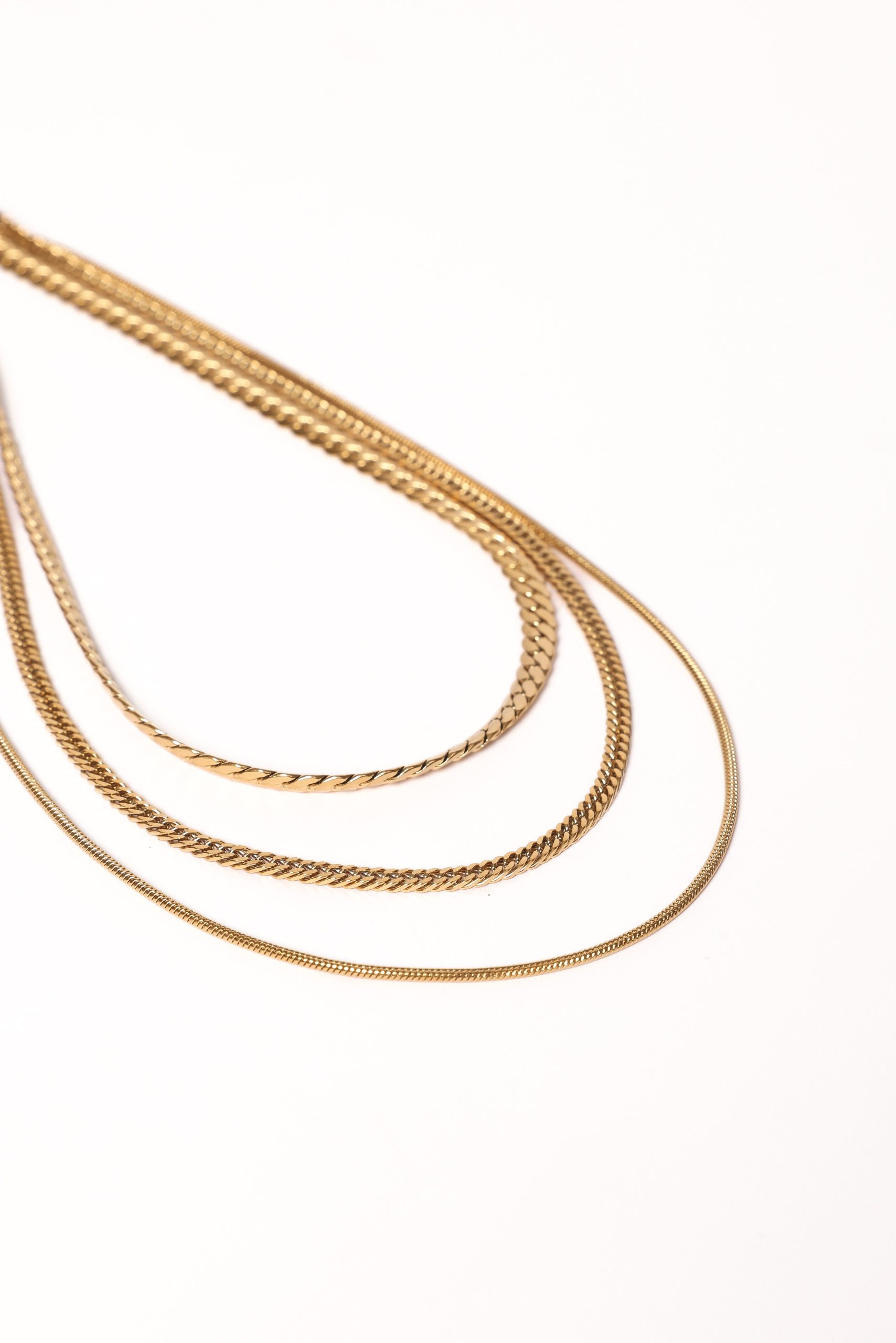 Logan Necklace - Gold - Image 2